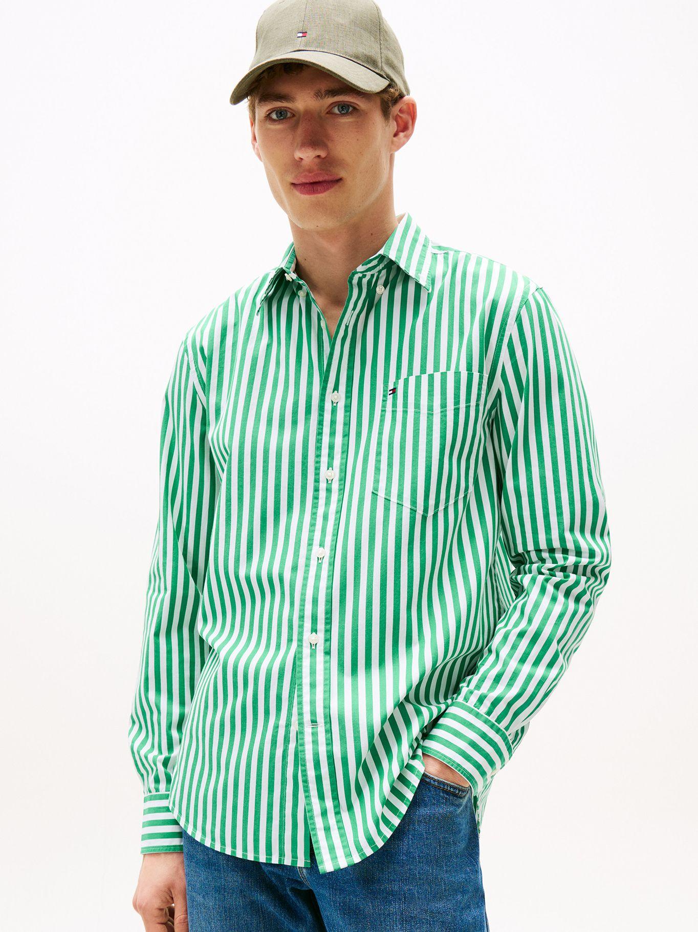 Camisa  Rayas Th Flex Regular Fit Ver Tommy Hilfiger-0