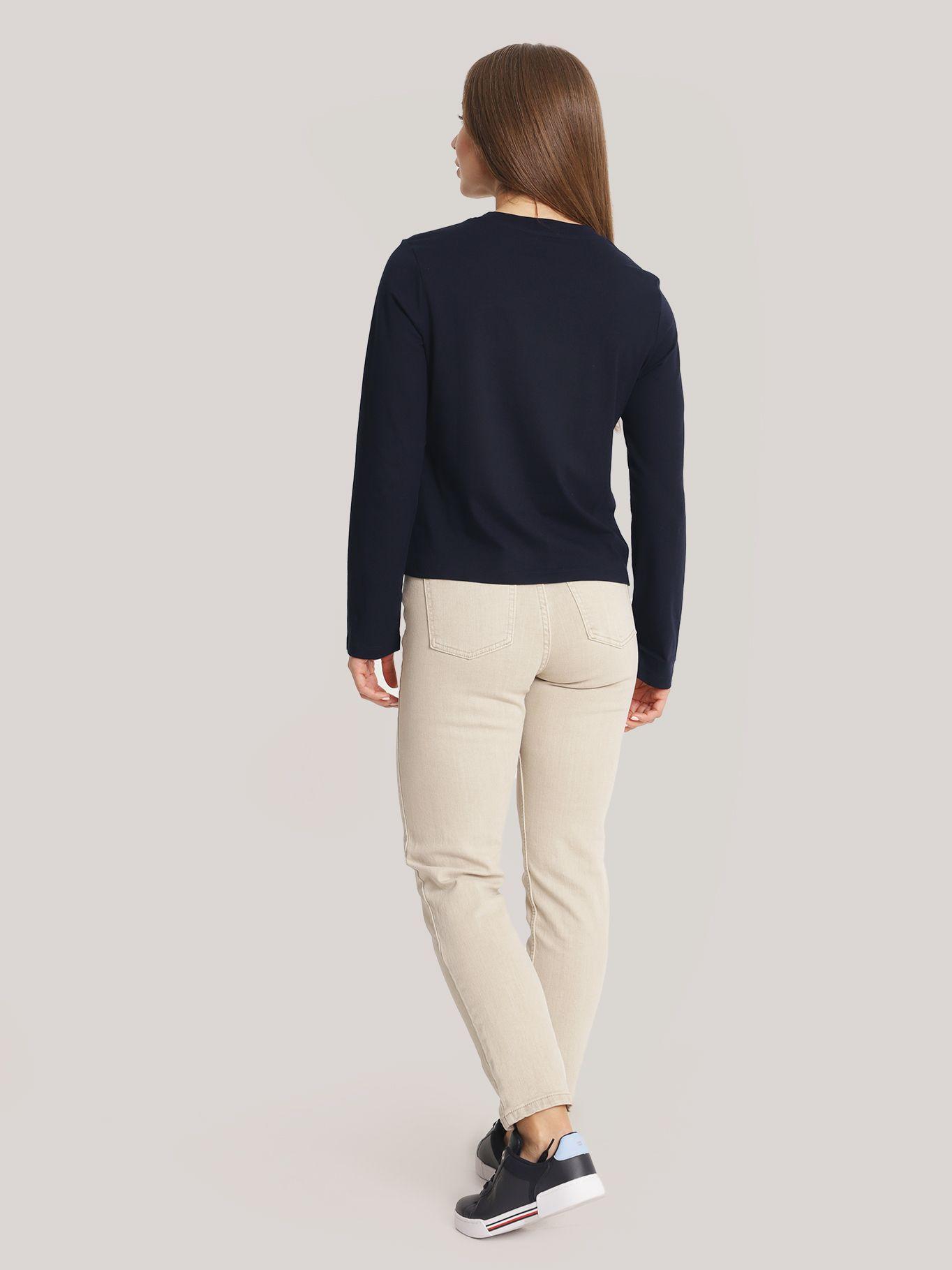 Polera Flag Logo Regular Fit Azul Tommy Hilfiger-2