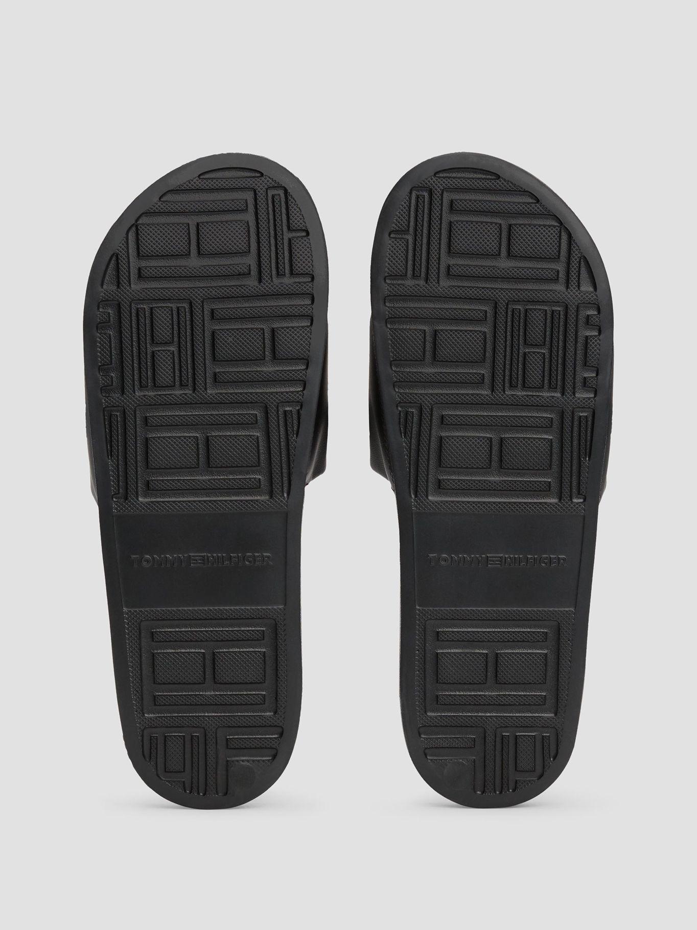 Sandalias Piscina Logo Bordado Negro Tommy Hilfiger-3