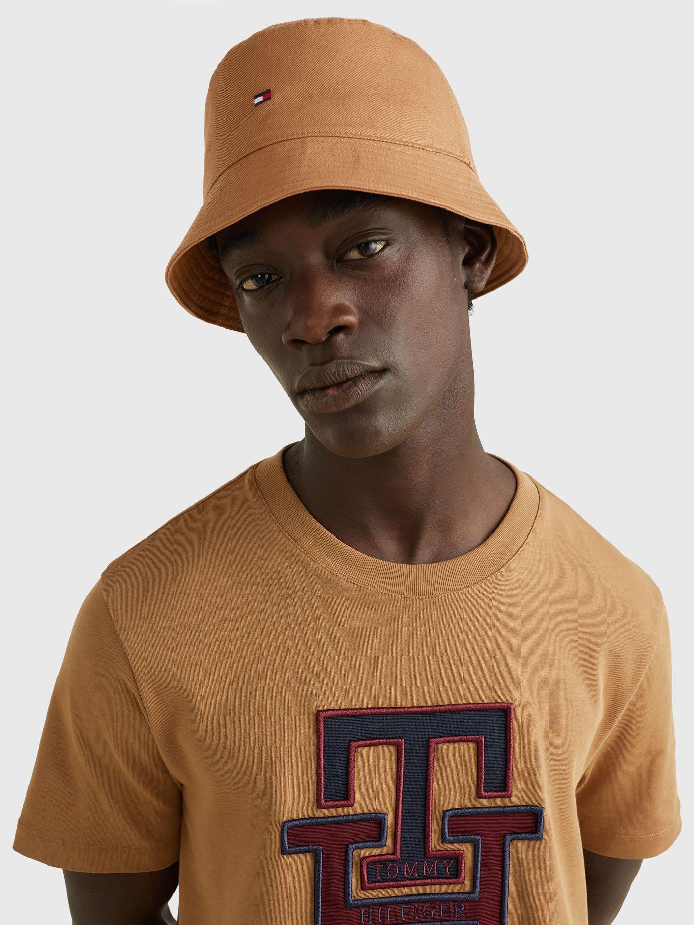 Gorro Bucket Essential Café Tommy Hilfiger-1
