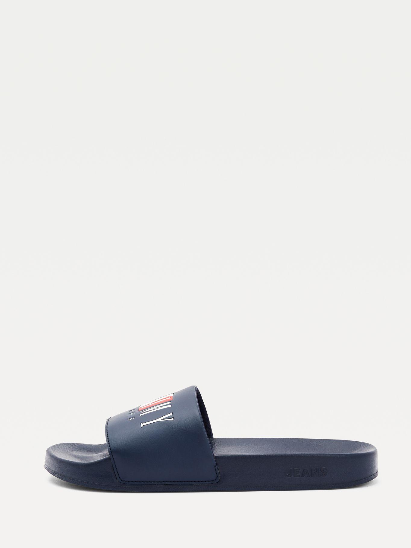 Sandalias Essential Con Parche Azul Tommy Hilfiger-3