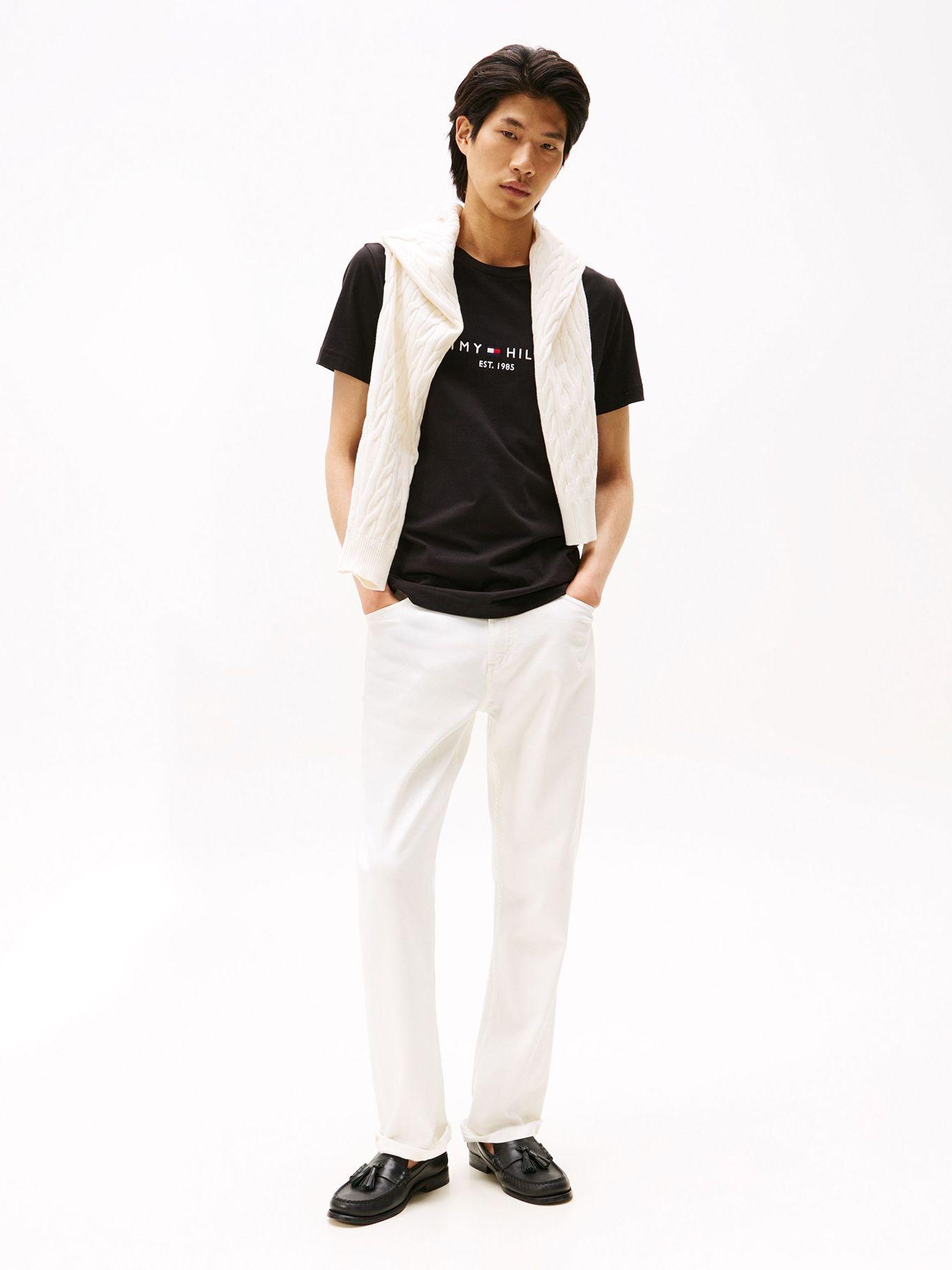 Polera Im Core Logo Slim Fit/Negro Tommy Hilfiger-1