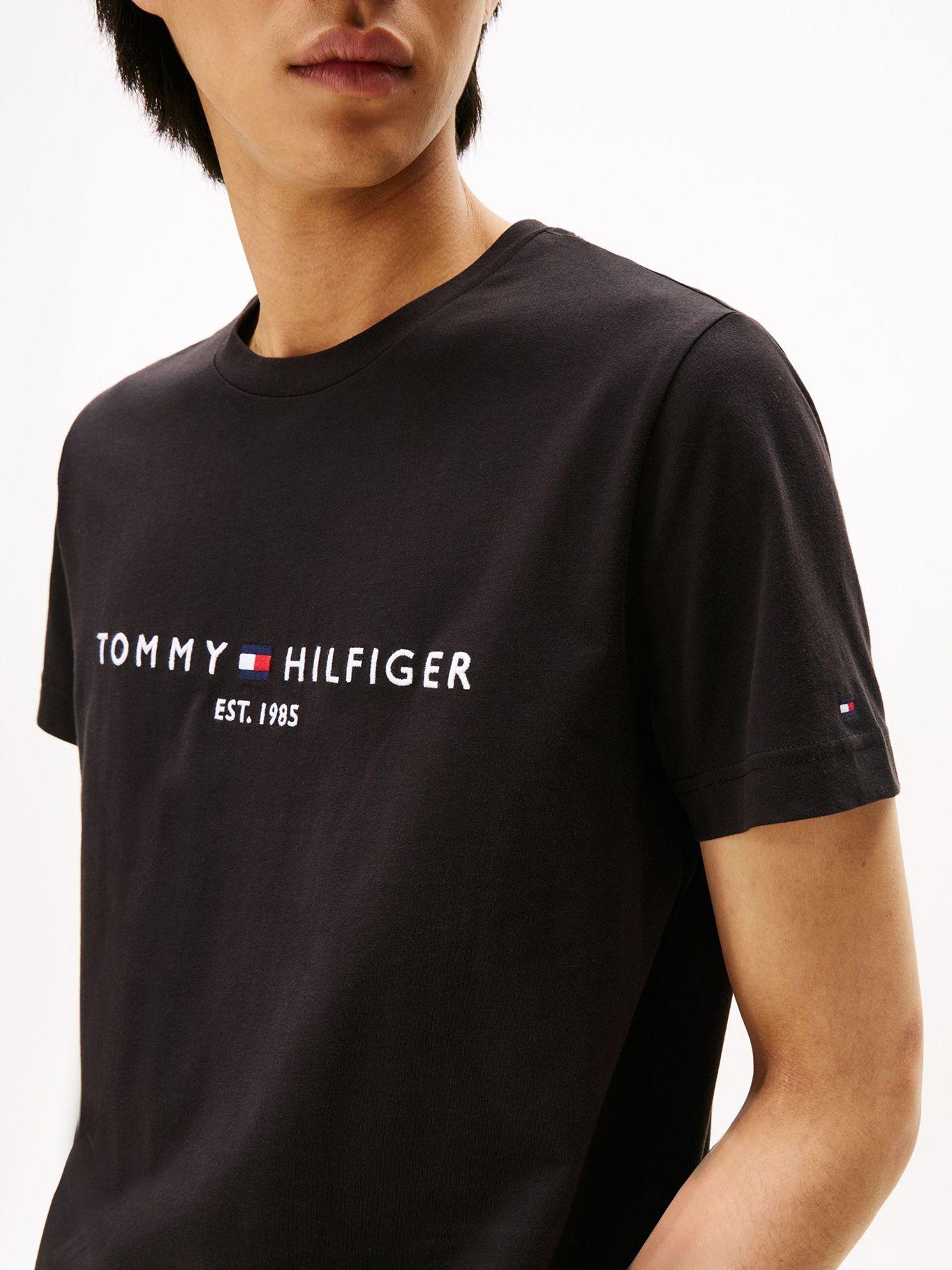 Polera Im Core Logo Slim Fit/Negro Tommy Hilfiger-3