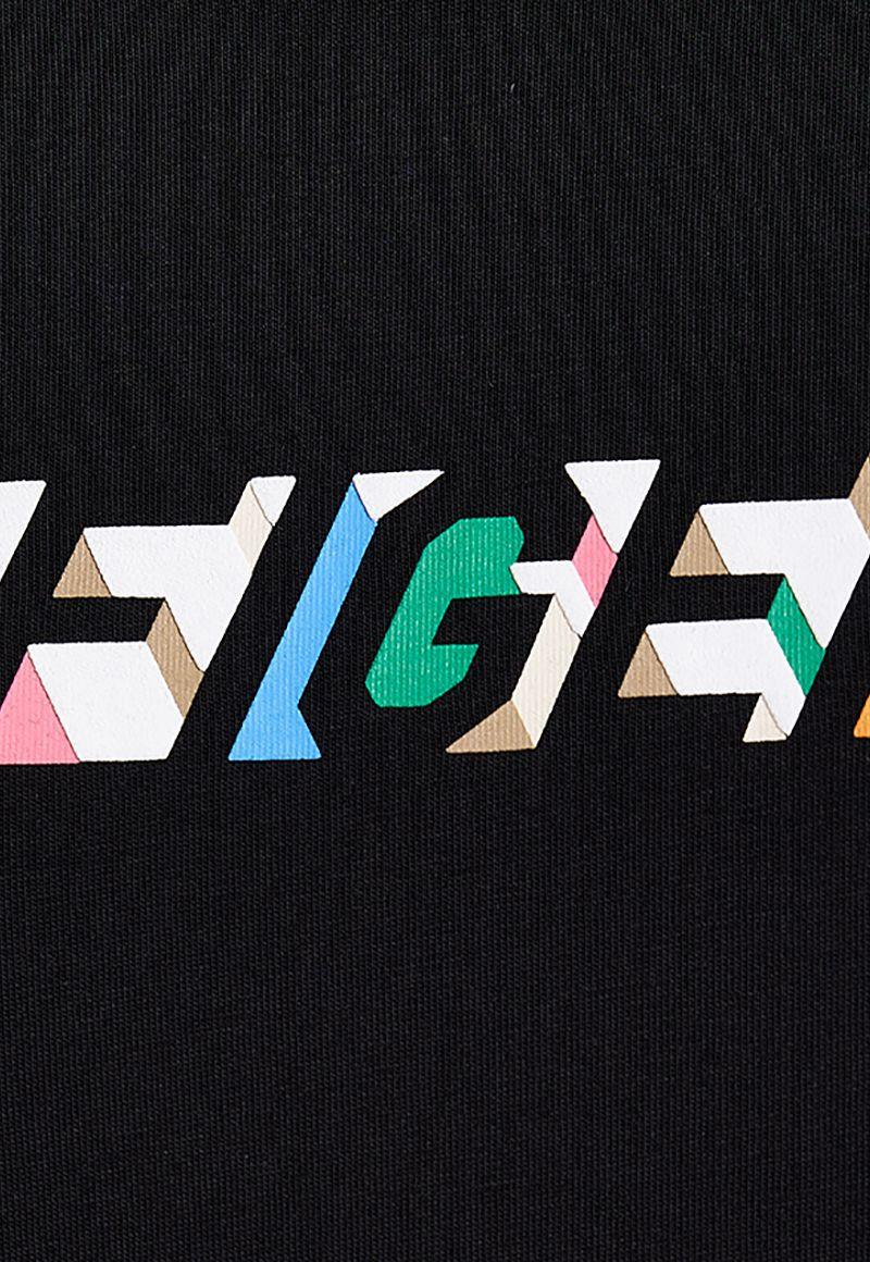 Polera Con Logo Multicolor Negro Tommy Hilfiger-4