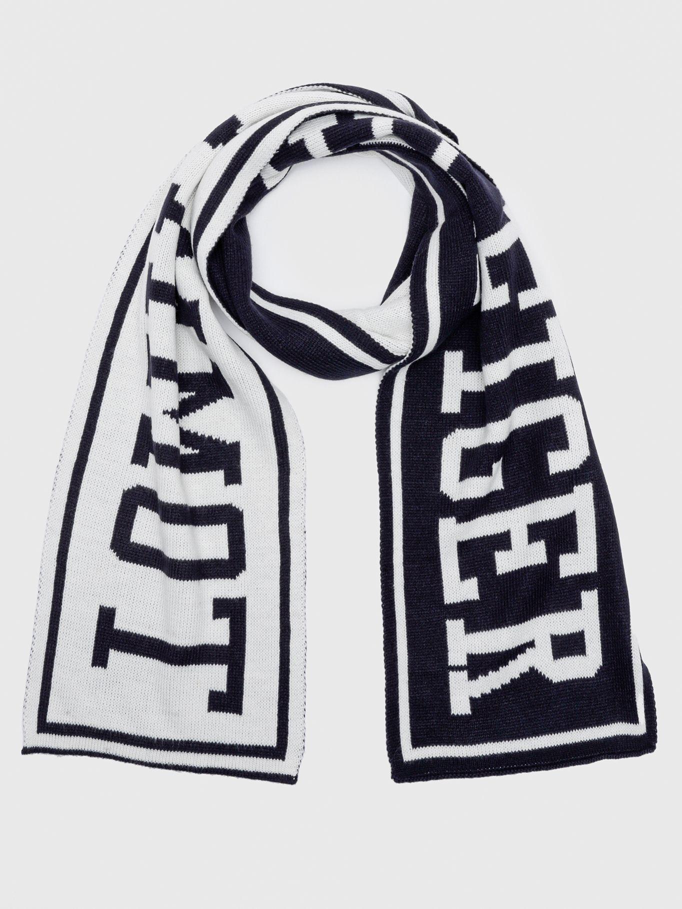Bufanda Varsity Con Logo Negro Tommy Hilfiger-0