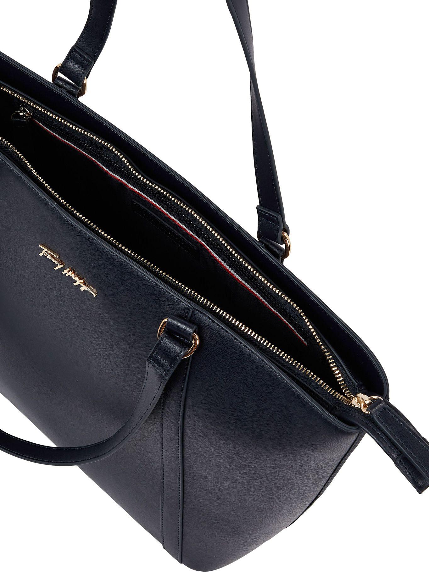 Bolso Tote Seasonal Con Logo Azul Tommy Hilfiger-3