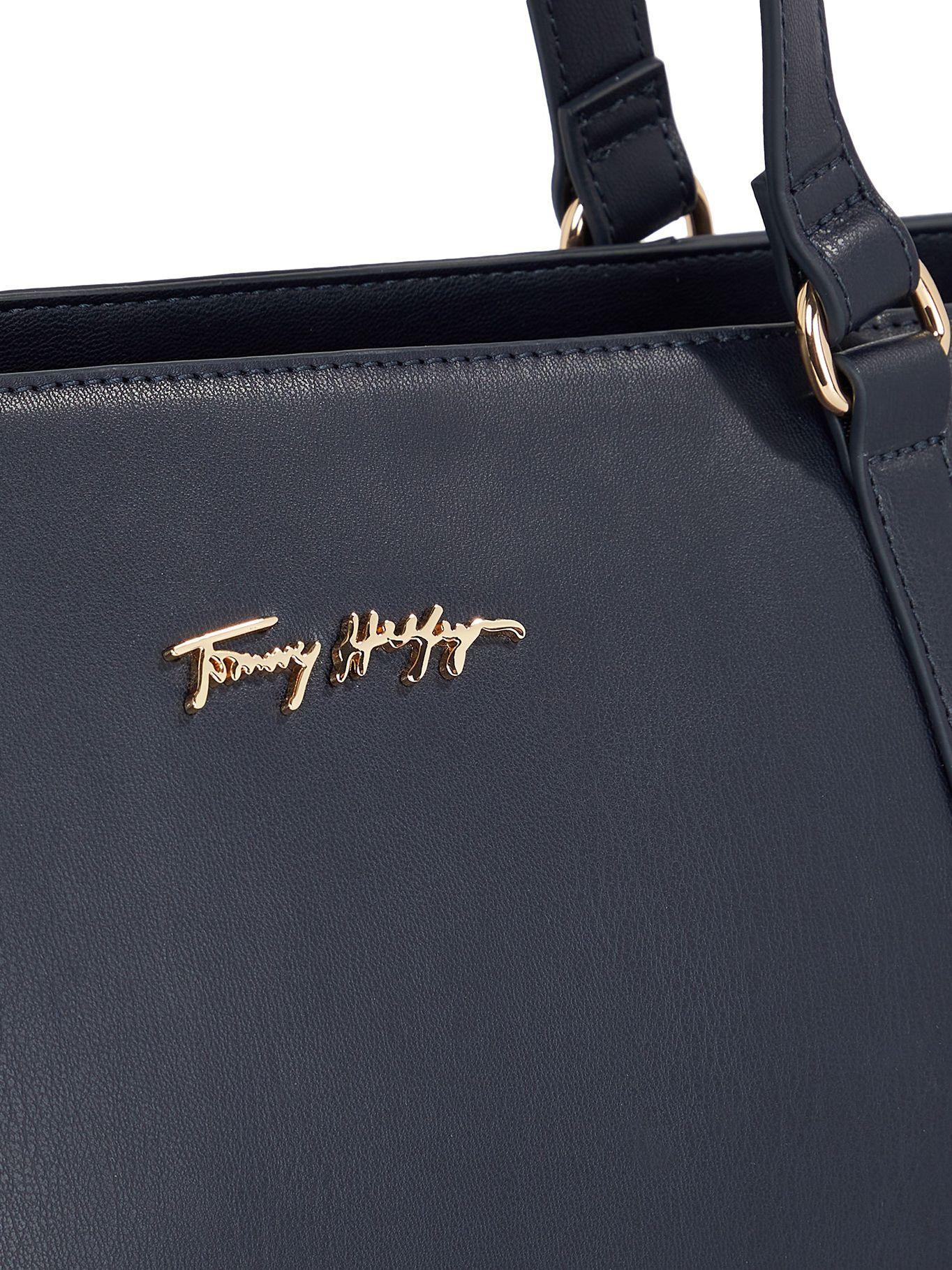 Bolso Tote Seasonal Con Logo Azul Tommy Hilfiger-2