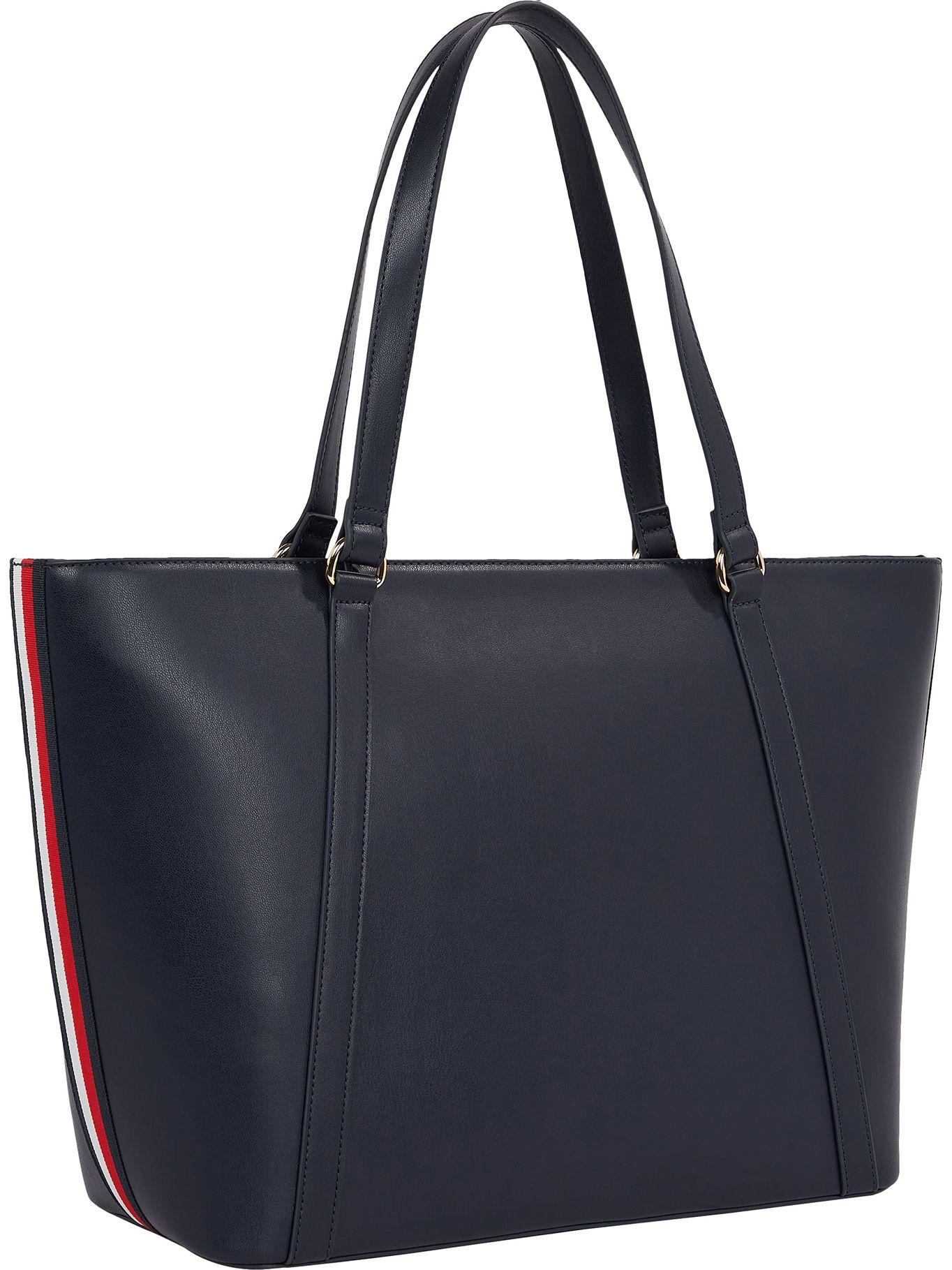 Bolso Tote Seasonal Con Logo Azul Tommy Hilfiger-1
