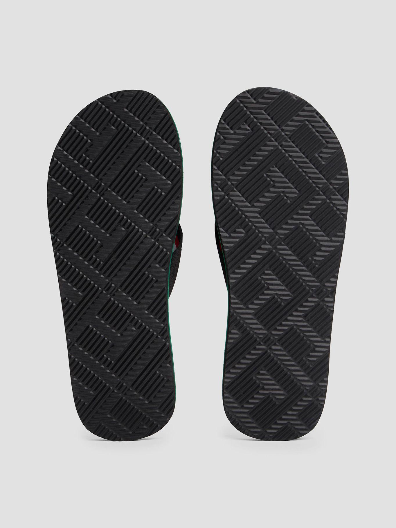 Sandalia Logo Plantilla Masaje Negro Tommy Hilfiger-3