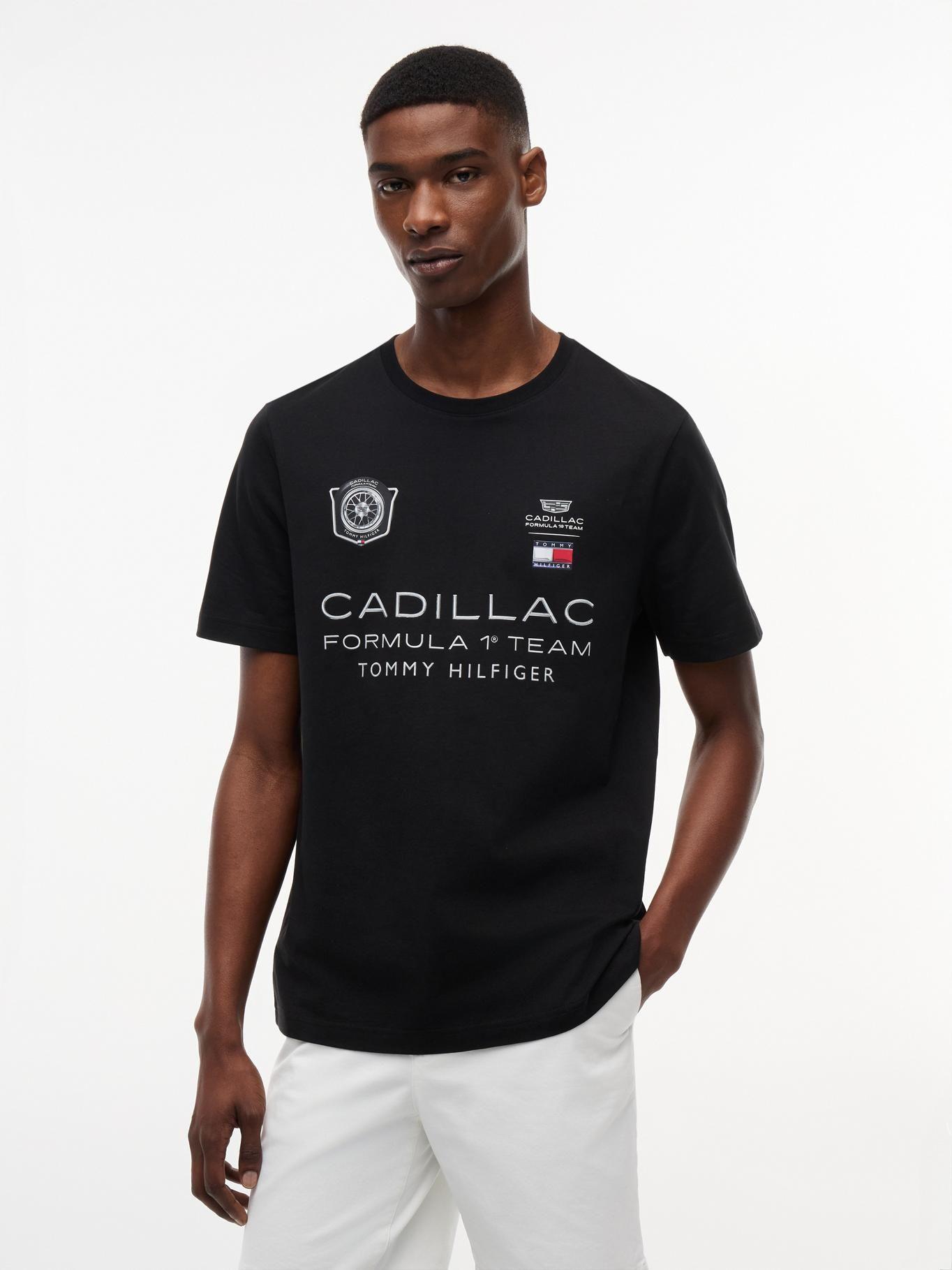 Polera TH x Cadillac F1 Negro BDS Tommy Hilfiger-0