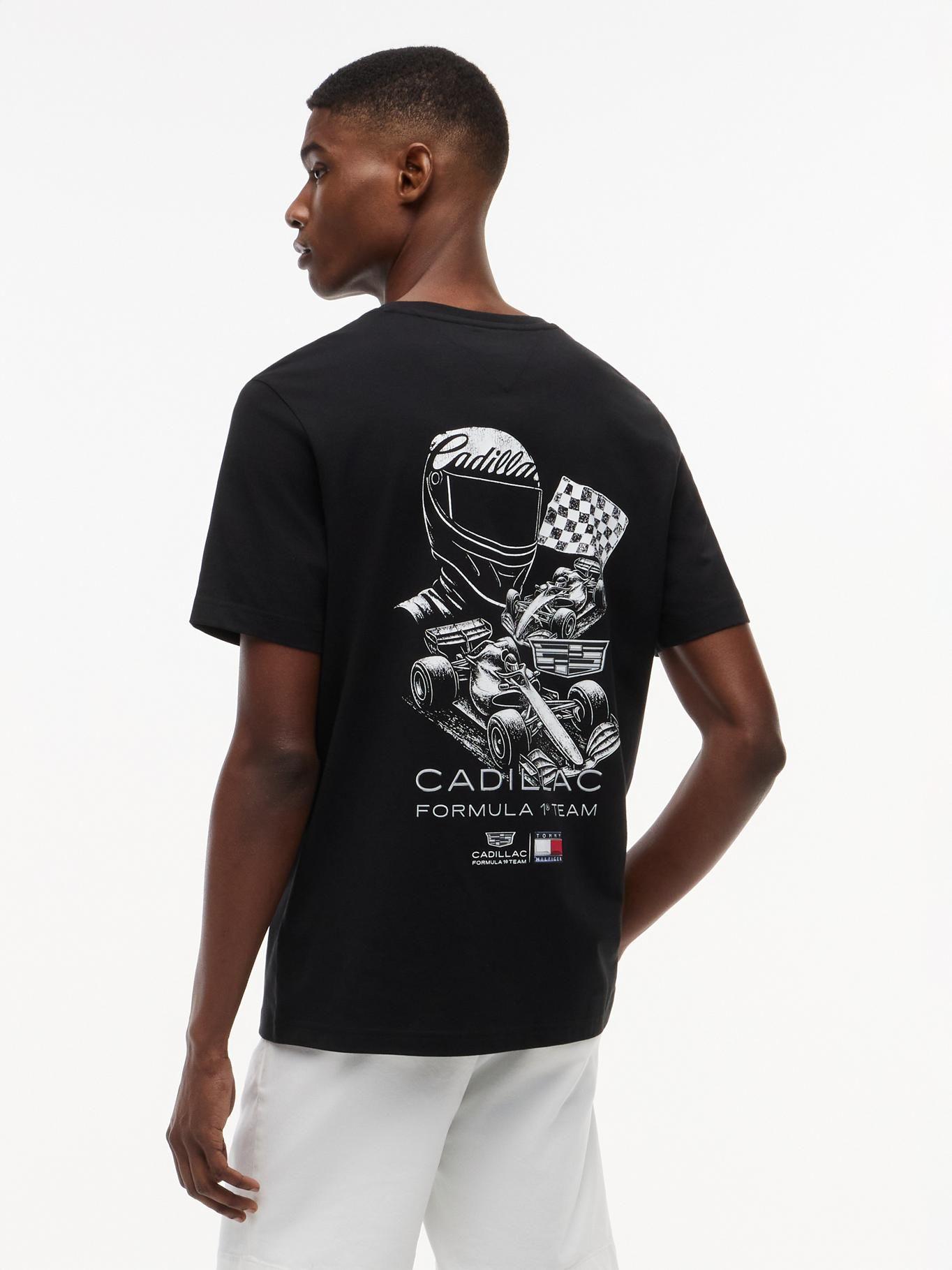 Polera TH x Cadillac F1 Negro BDS Tommy Hilfiger-4