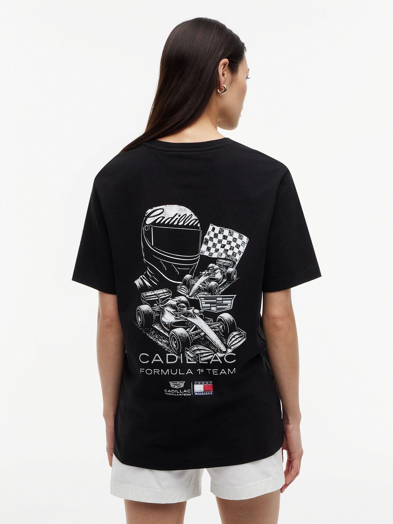 Polera TH x Cadillac F1 Negro BDS Tommy Hilfiger-5