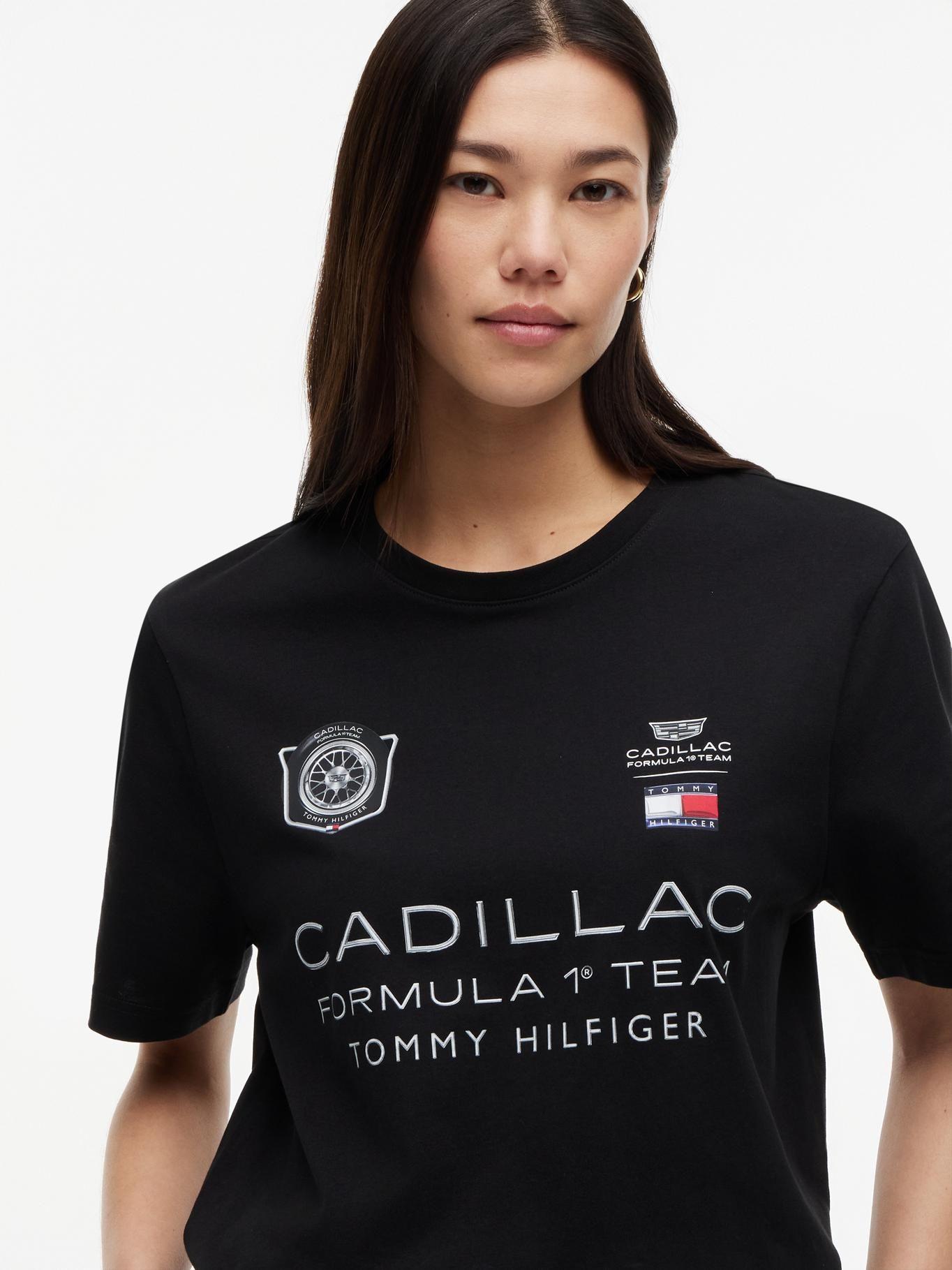 Polera TH x Cadillac F1 Negro BDS Tommy Hilfiger-7
