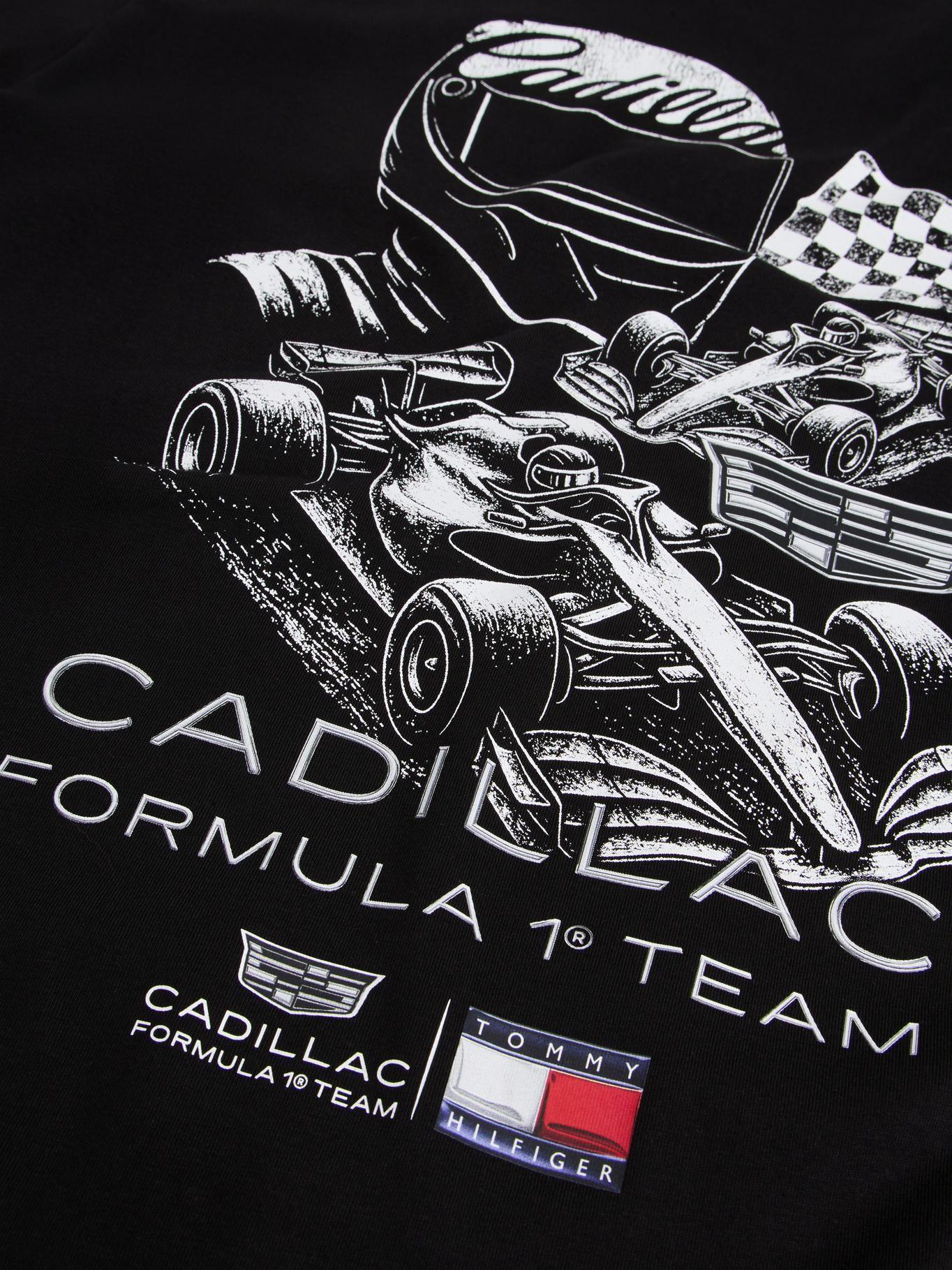Polera TH x Cadillac F1 Negro BDS Tommy Hilfiger-8