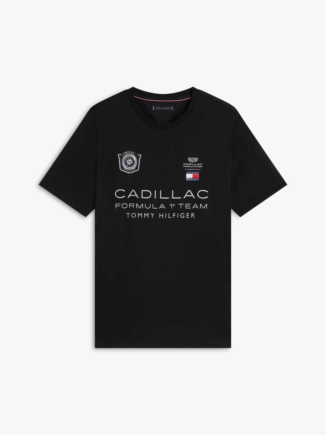 Polera TH x Cadillac F1 Negro BDS Tommy Hilfiger-9