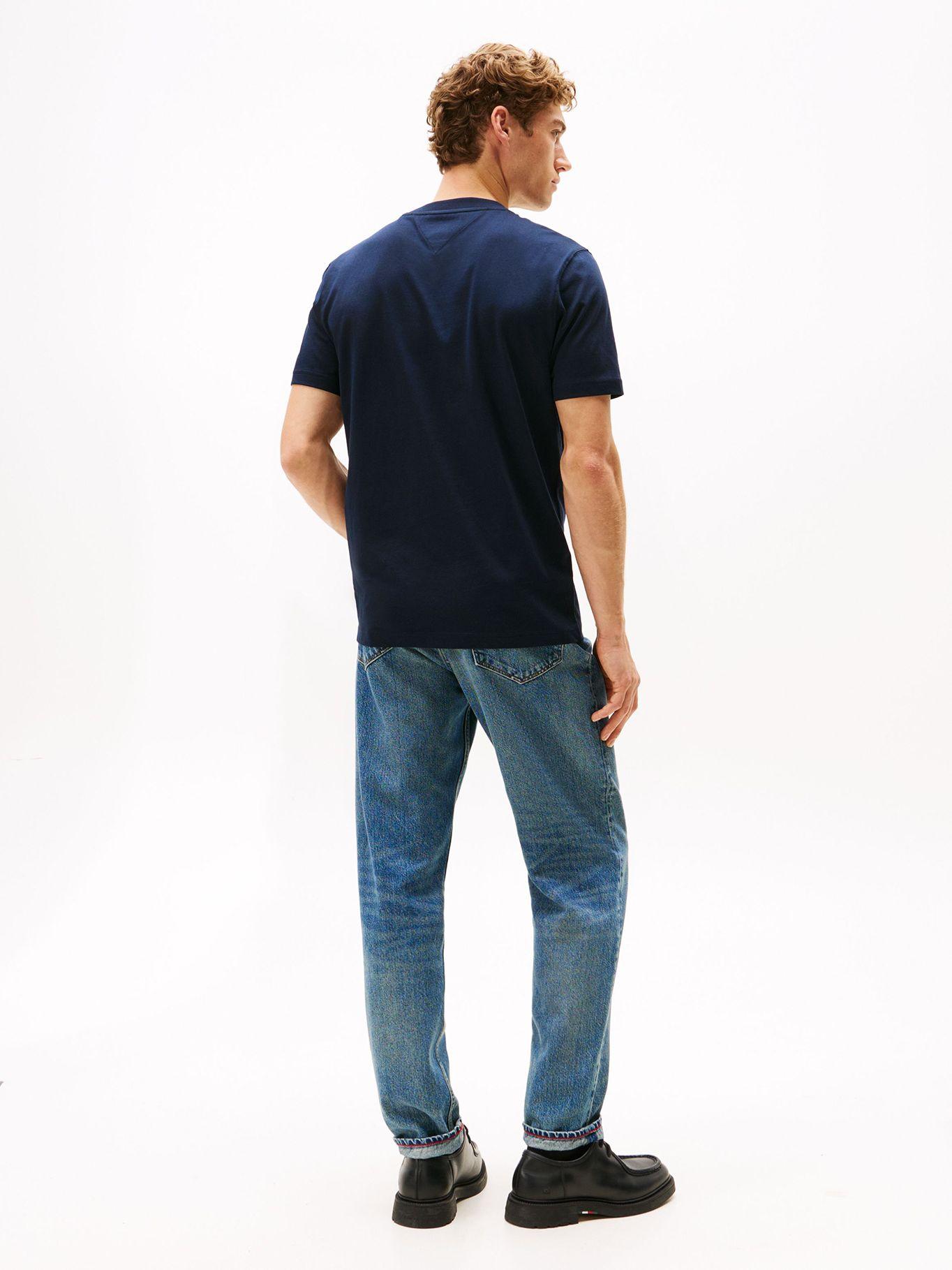 Polera De Logo Gráfico Regular Fit Azul Tommy Hilfiger-2