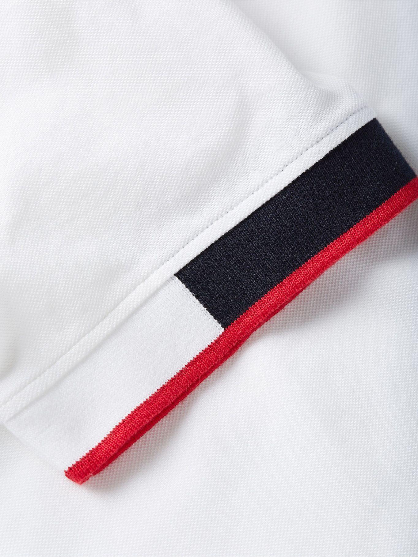 Polo Color Block Slim Fit Blanco Tommy Hilfiger-4