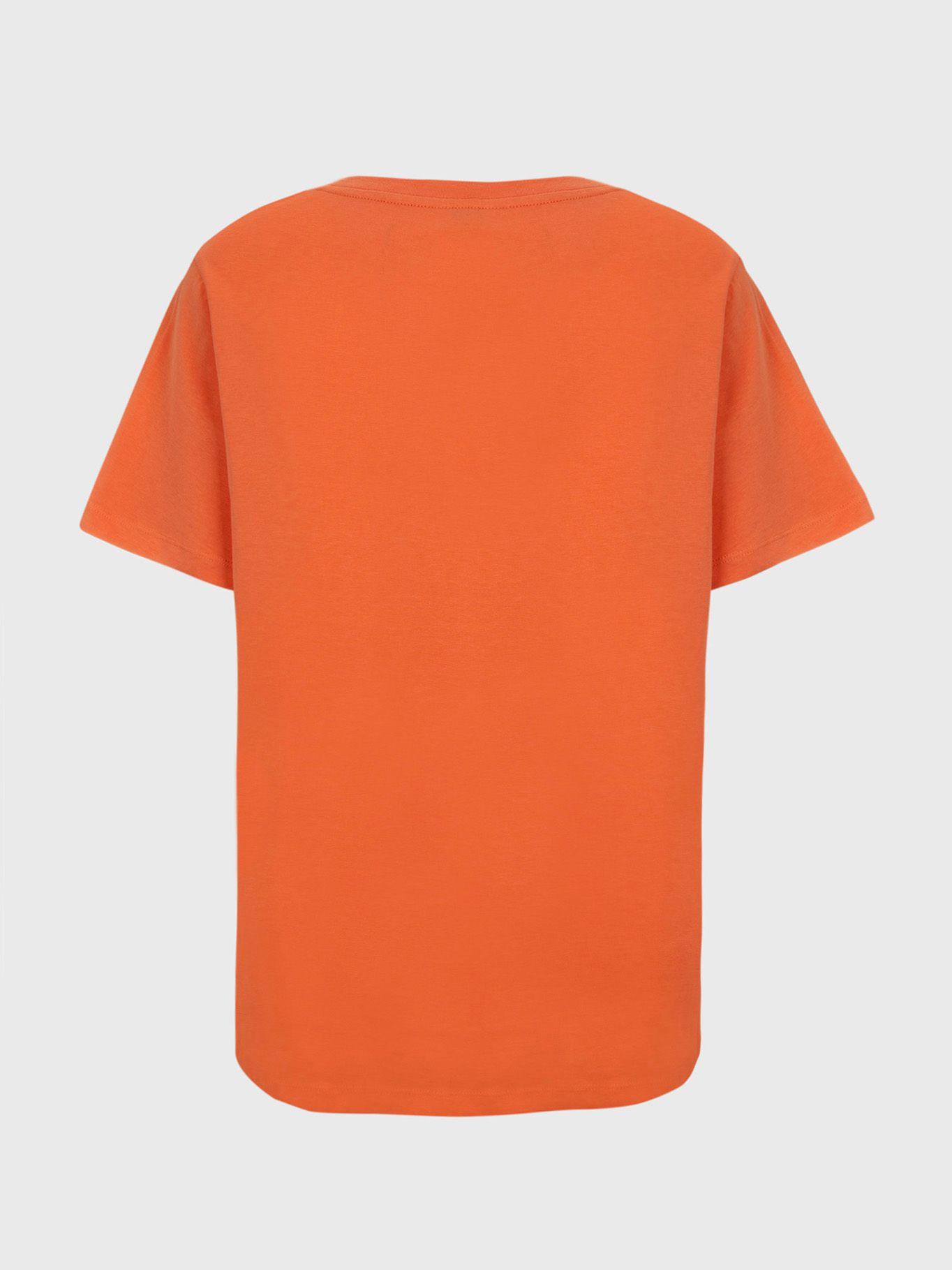 Polera Curve Flores Coral Tommy Hilfiger A2-1