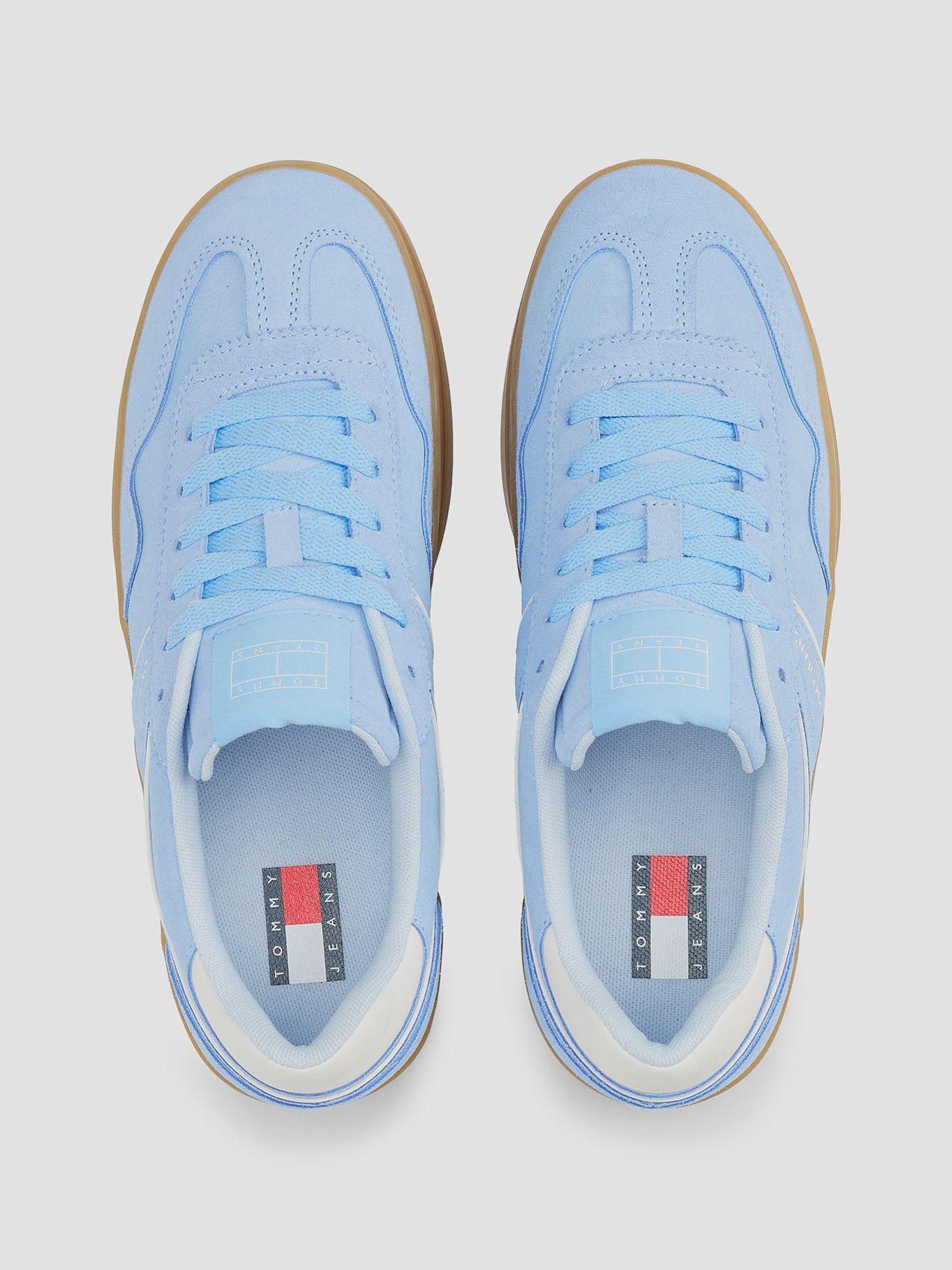 Zapatillas The Greenwich De Ante Celeste Tommy Jeans-2