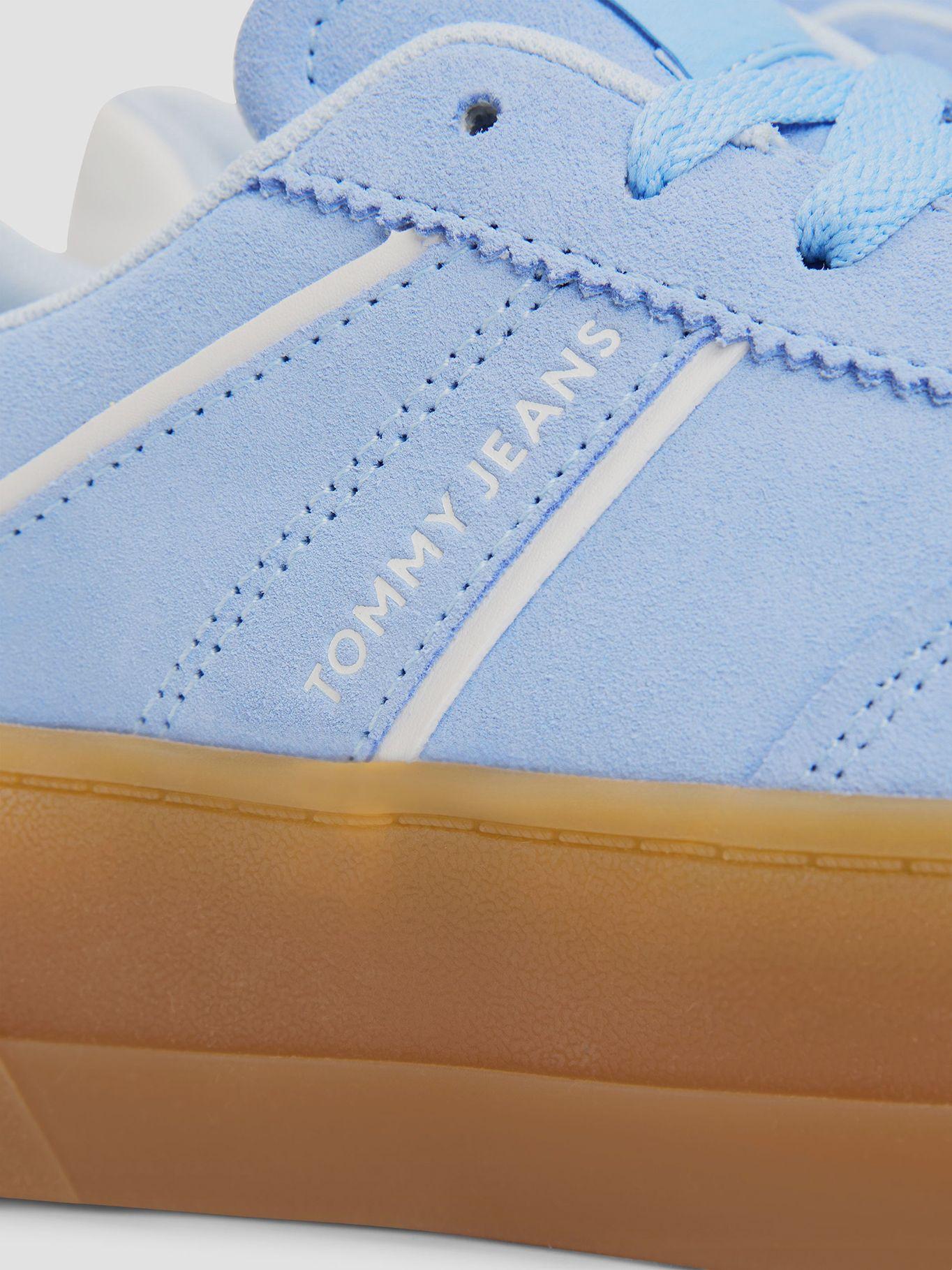 Zapatillas The Greenwich De Ante Celeste Tommy Jeans-6