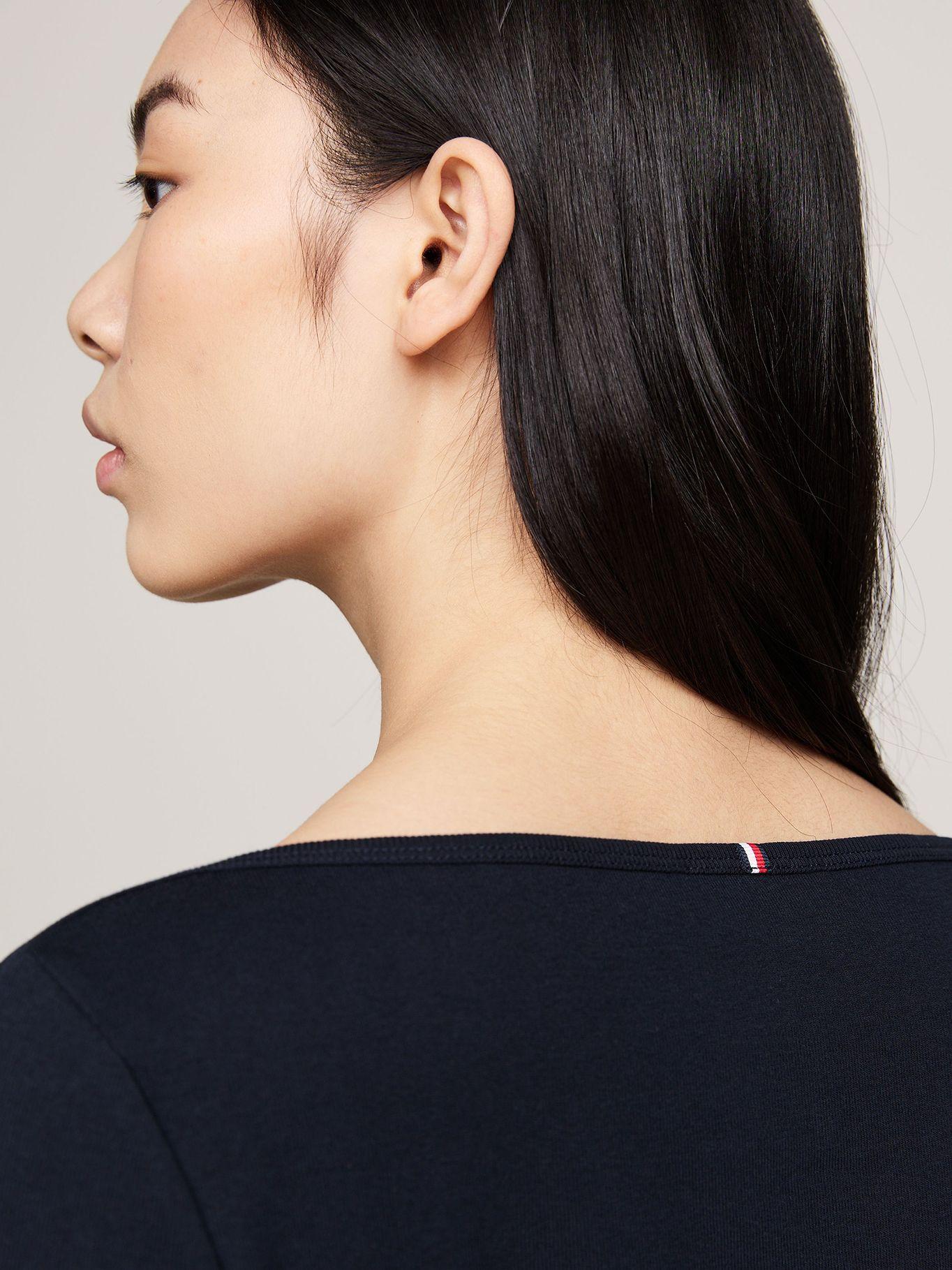 Polera New Cody Slim Fit Azul Tommy Hilfiger-3