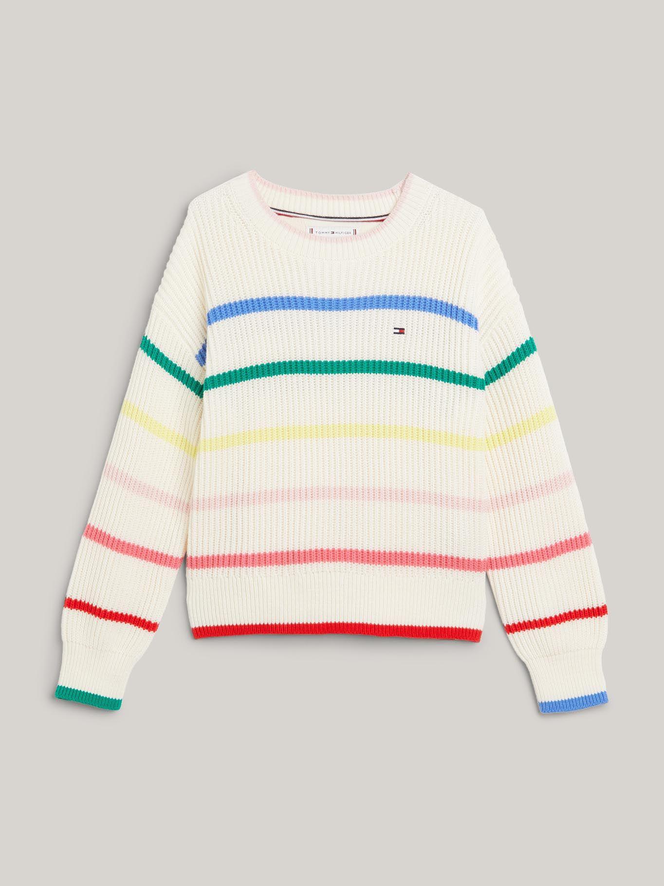 Sweater A Rayas Multicolores Multicolor Tommy Hilfiger-4