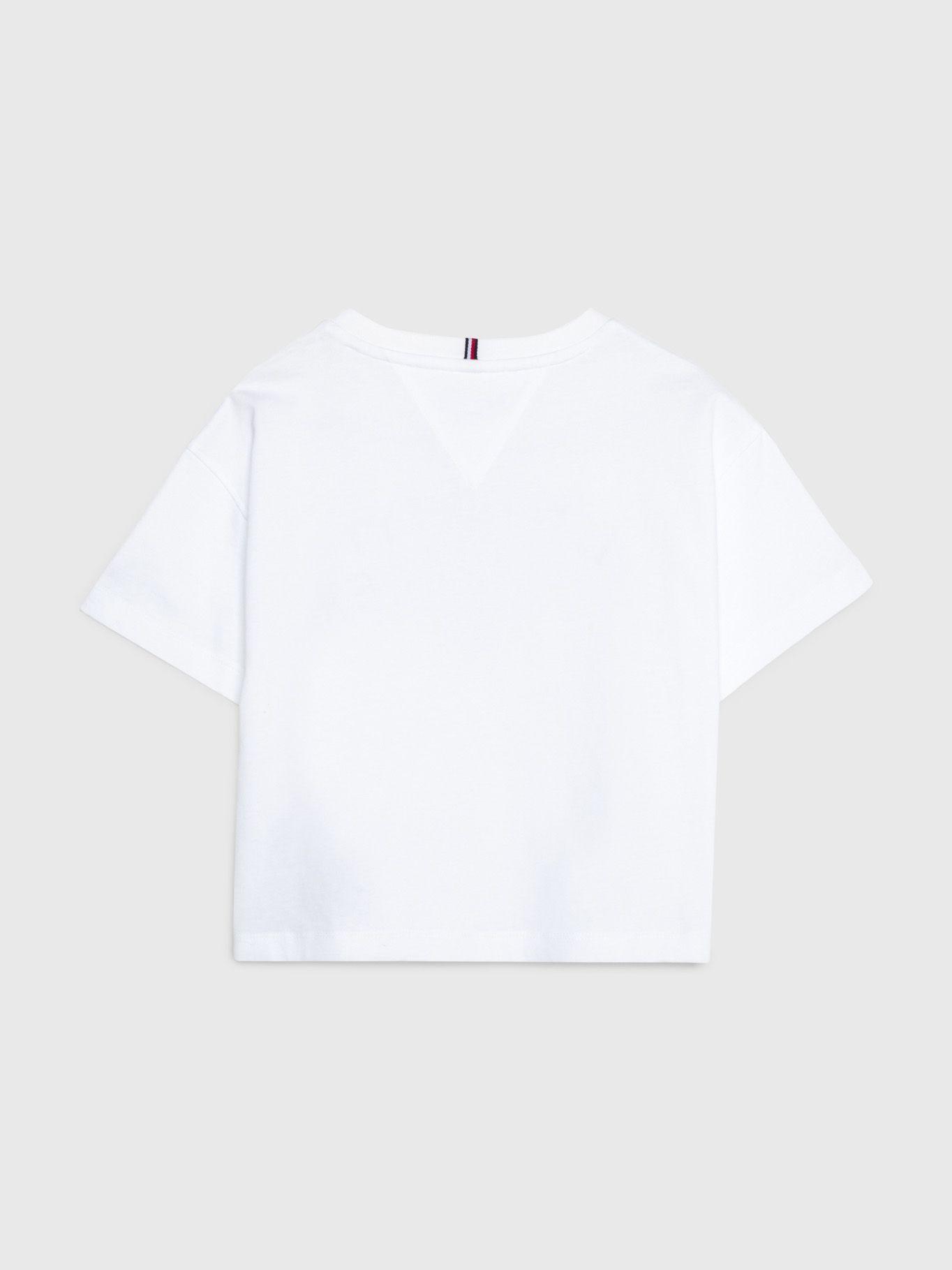 Polera Relaxed Con Logo Blanco Tommy Hilfiger-1