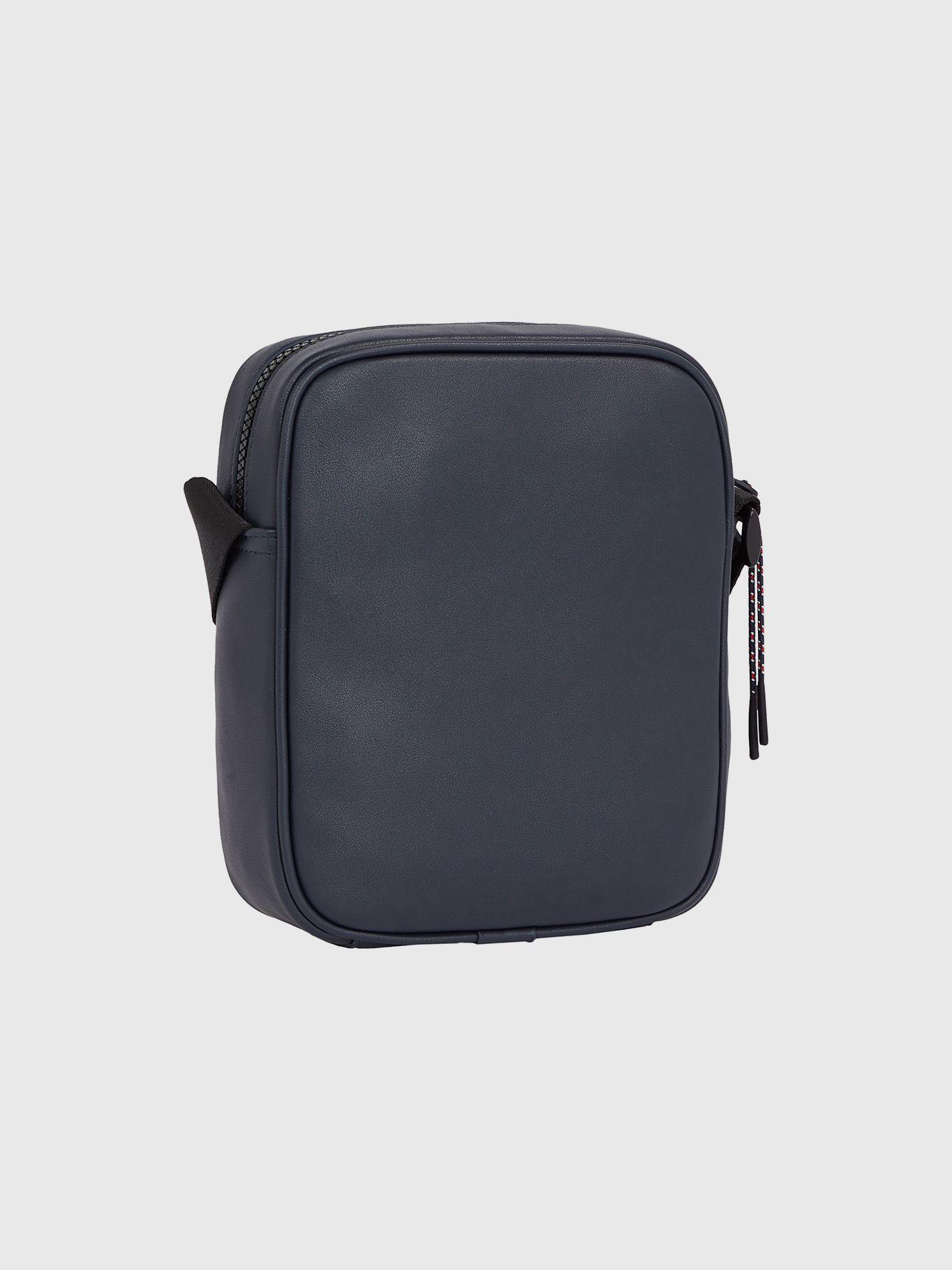 Bolso Mini Reporte Stripe Logo Azul Tommy Hilfiger-4