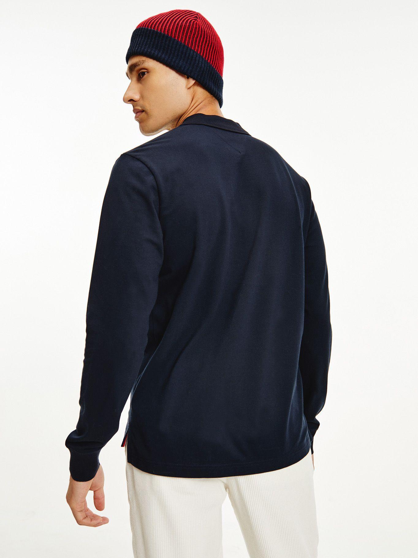 Polo Logo Regular Azul Tommy Hilfiger F2-1