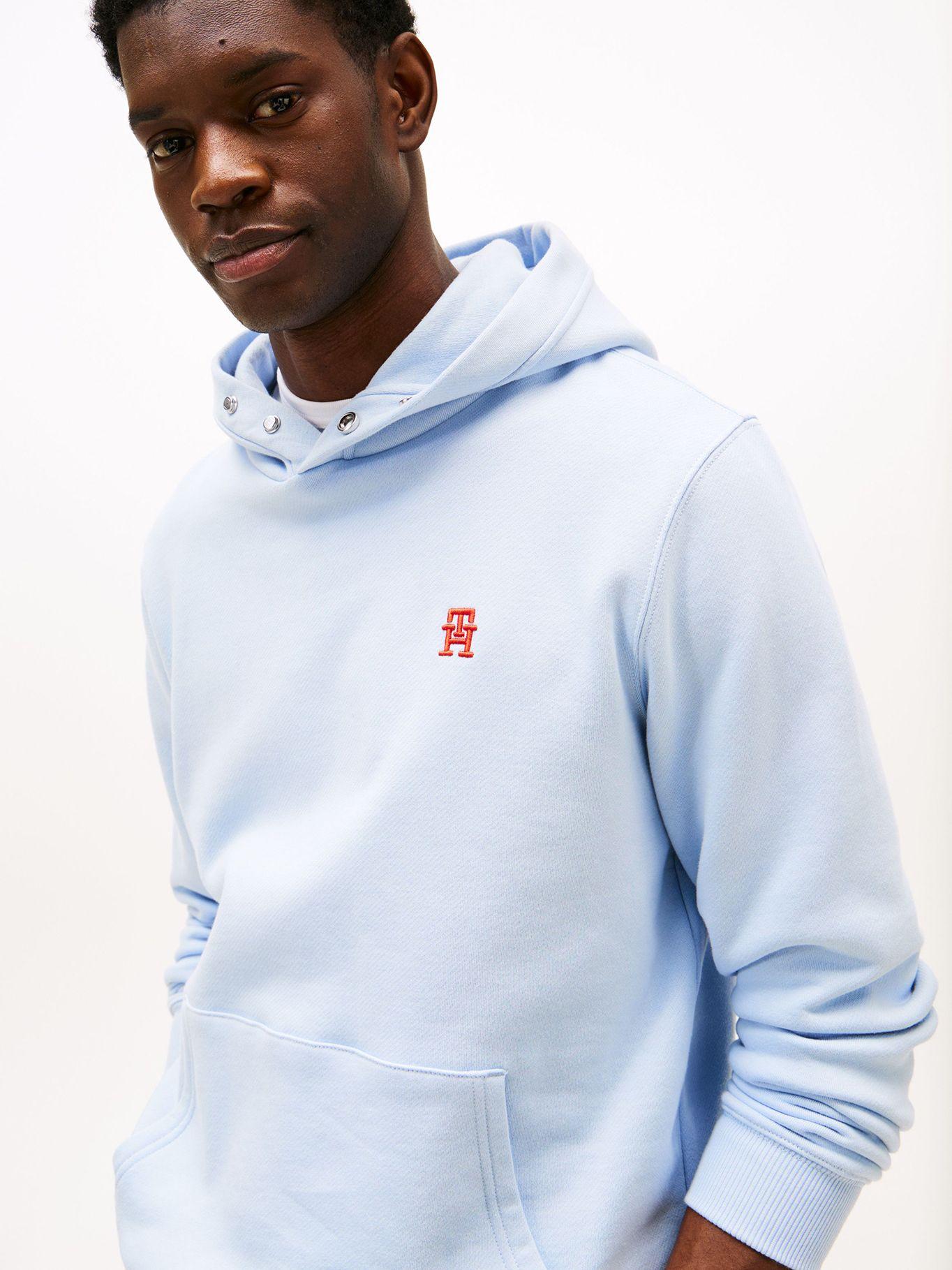 Polerón Hoodie Monograma Th Celeste Tommy Hilfiger-3
