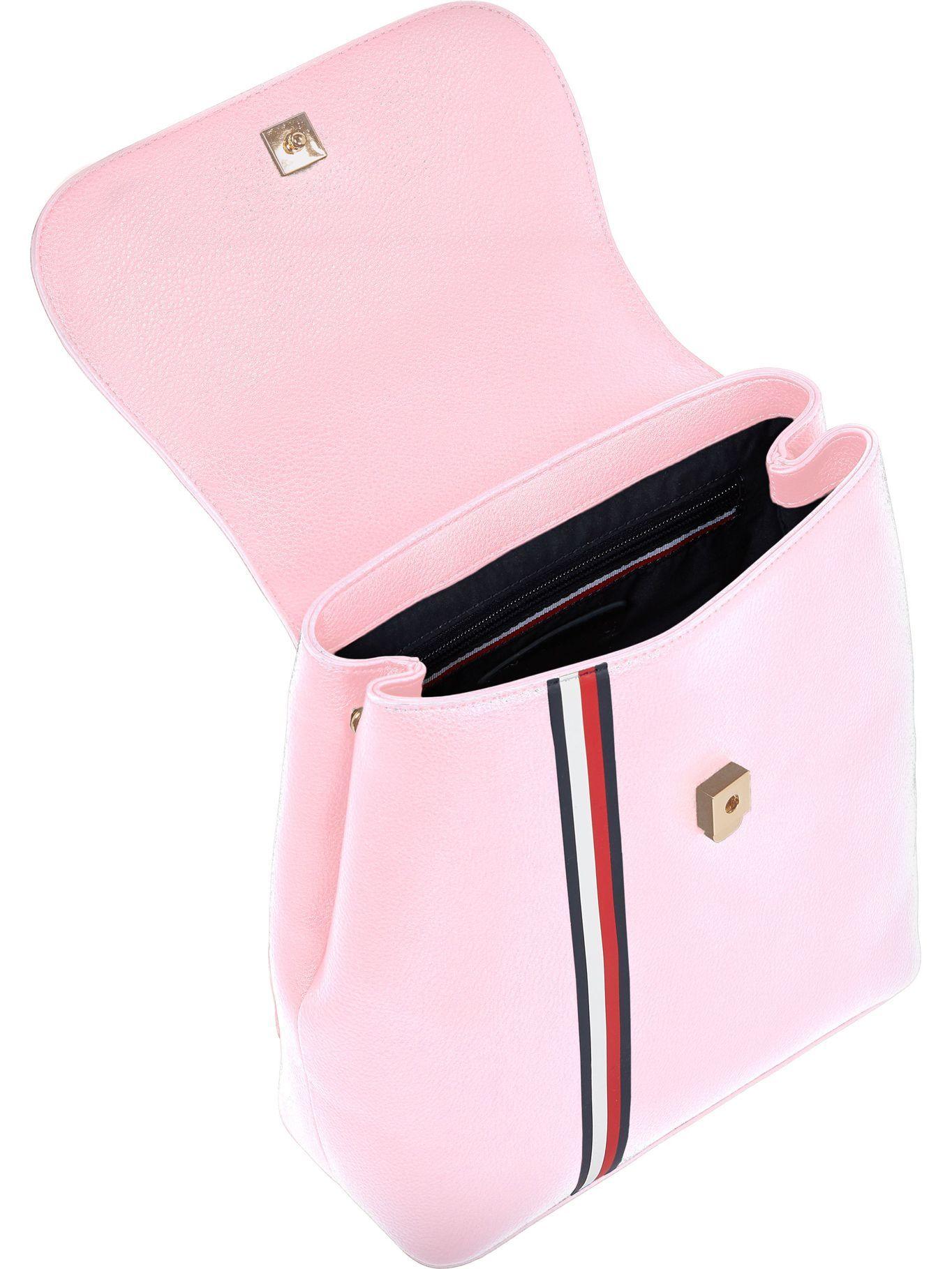 Mochila Stripe Corporate Rosado Tommy Hilfiger-2