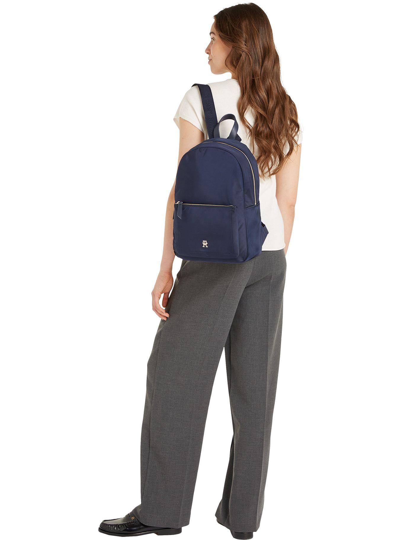 Mochila Con Monogram Logo Azul Tommy Hilfiger-1