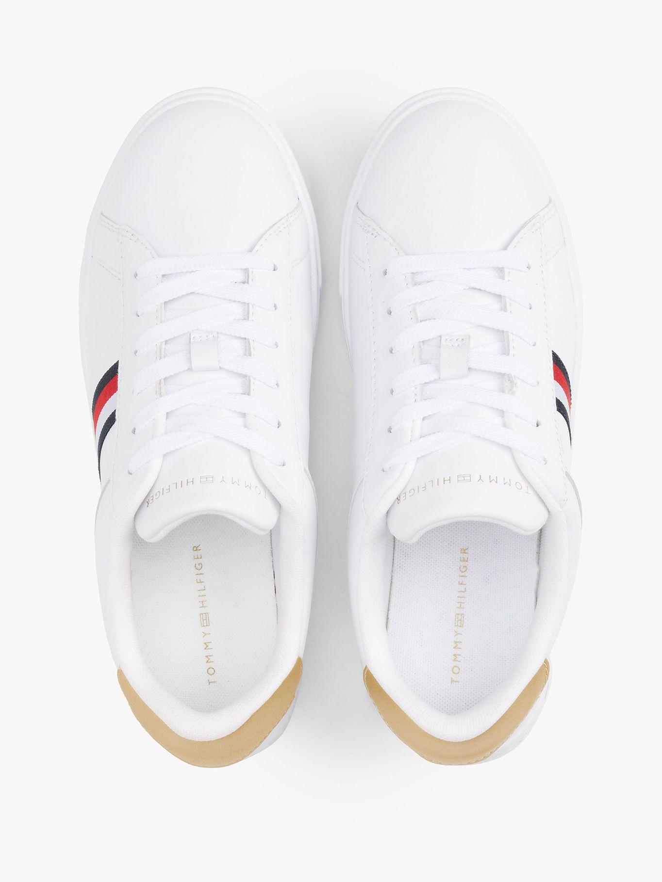 Zapatillas Essential Court De Cuero Blanco Tommy Hilfiger-2
