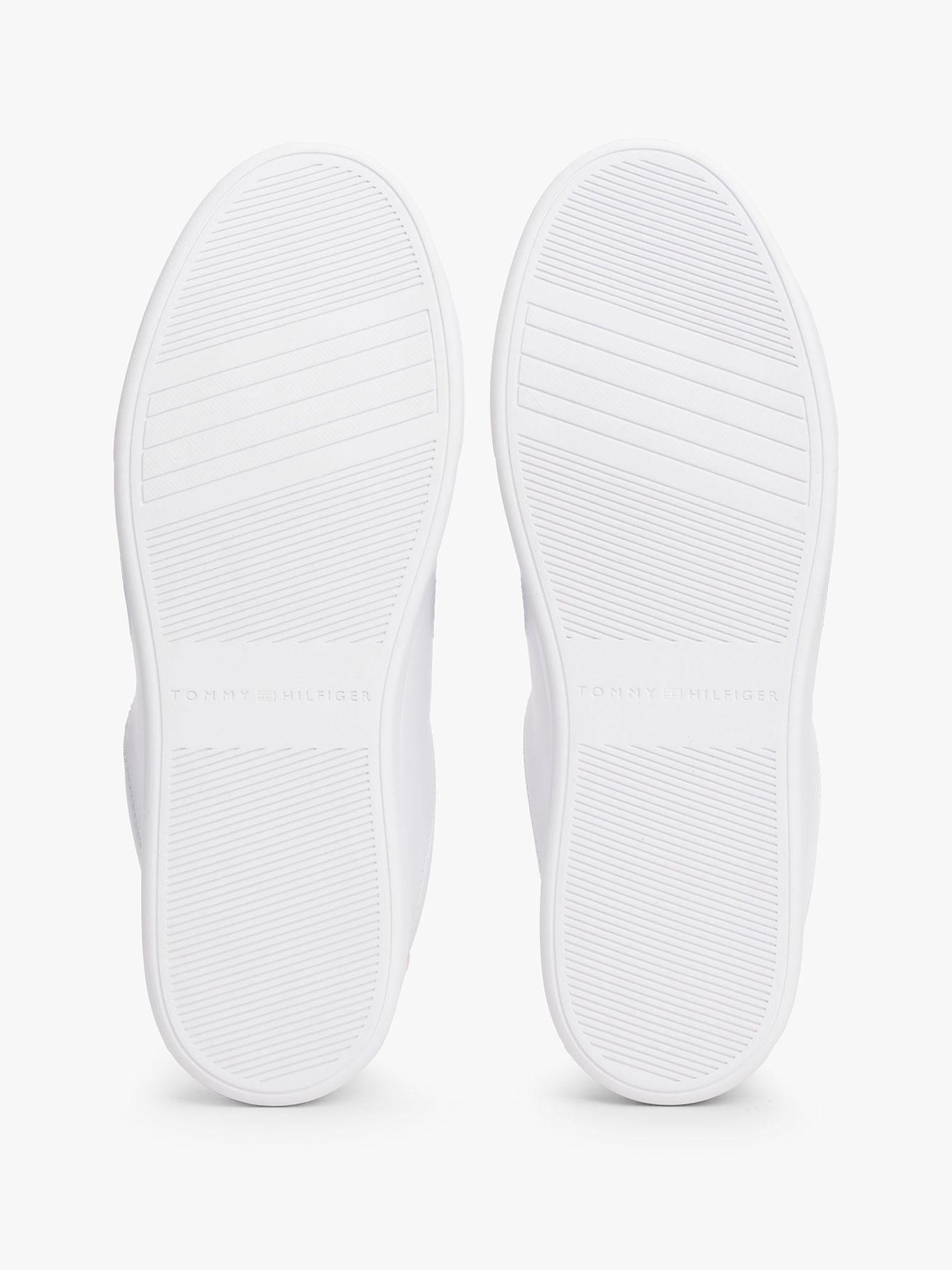 Zapatillas Essential Court De Cuero Blanco Tommy Hilfiger-3