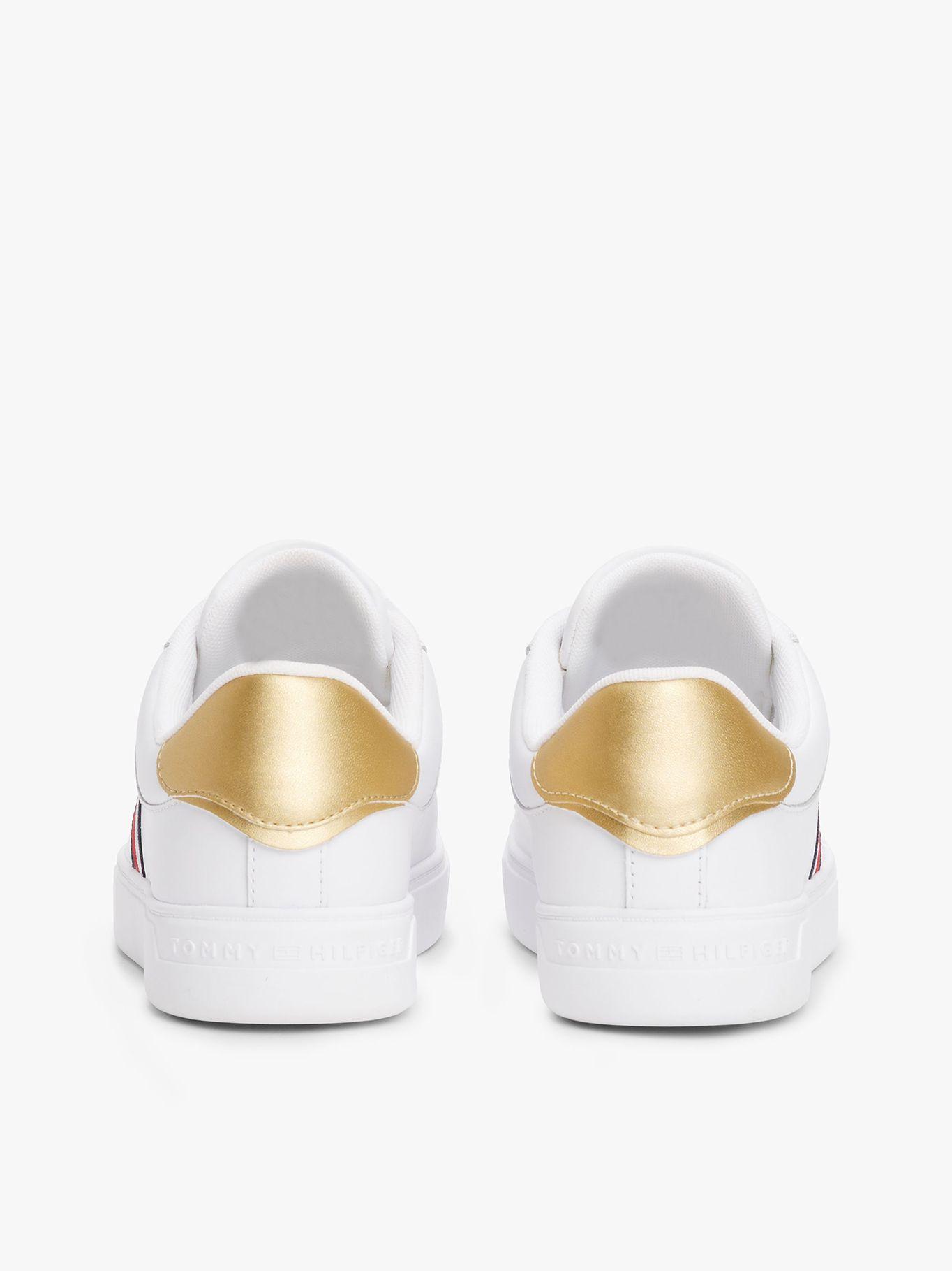 Zapatillas Essential Court De Cuero Blanco Tommy Hilfiger-7