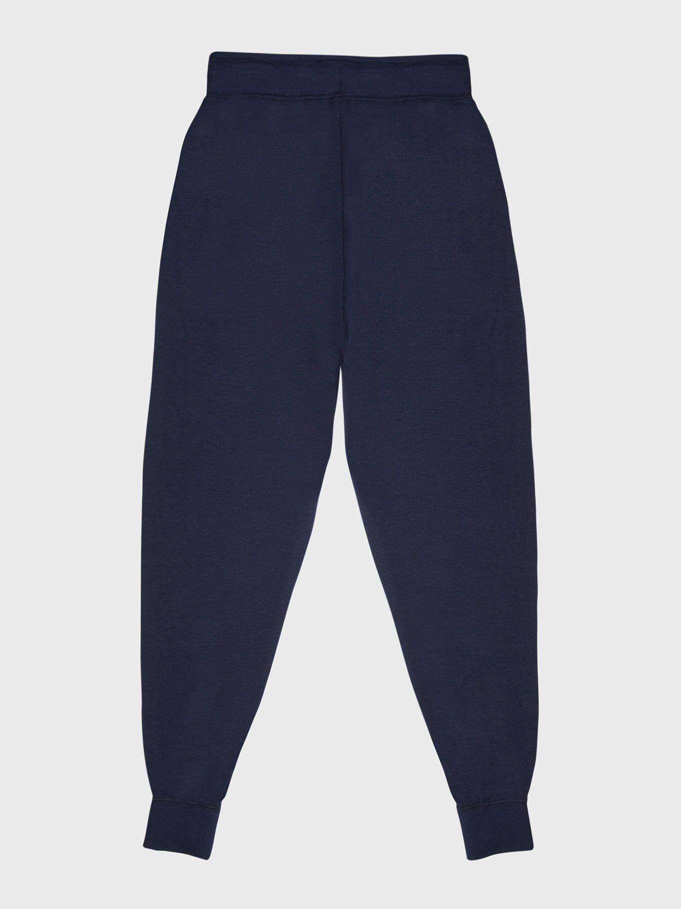 Pijama Pantalón Largo Cotton Con Logo Azul Tommy Hilfiger-1