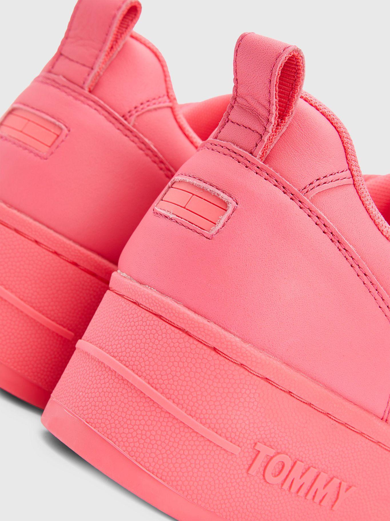 Zapatillas Solid Con Velcro Rosado Tommy Hilfiger-2