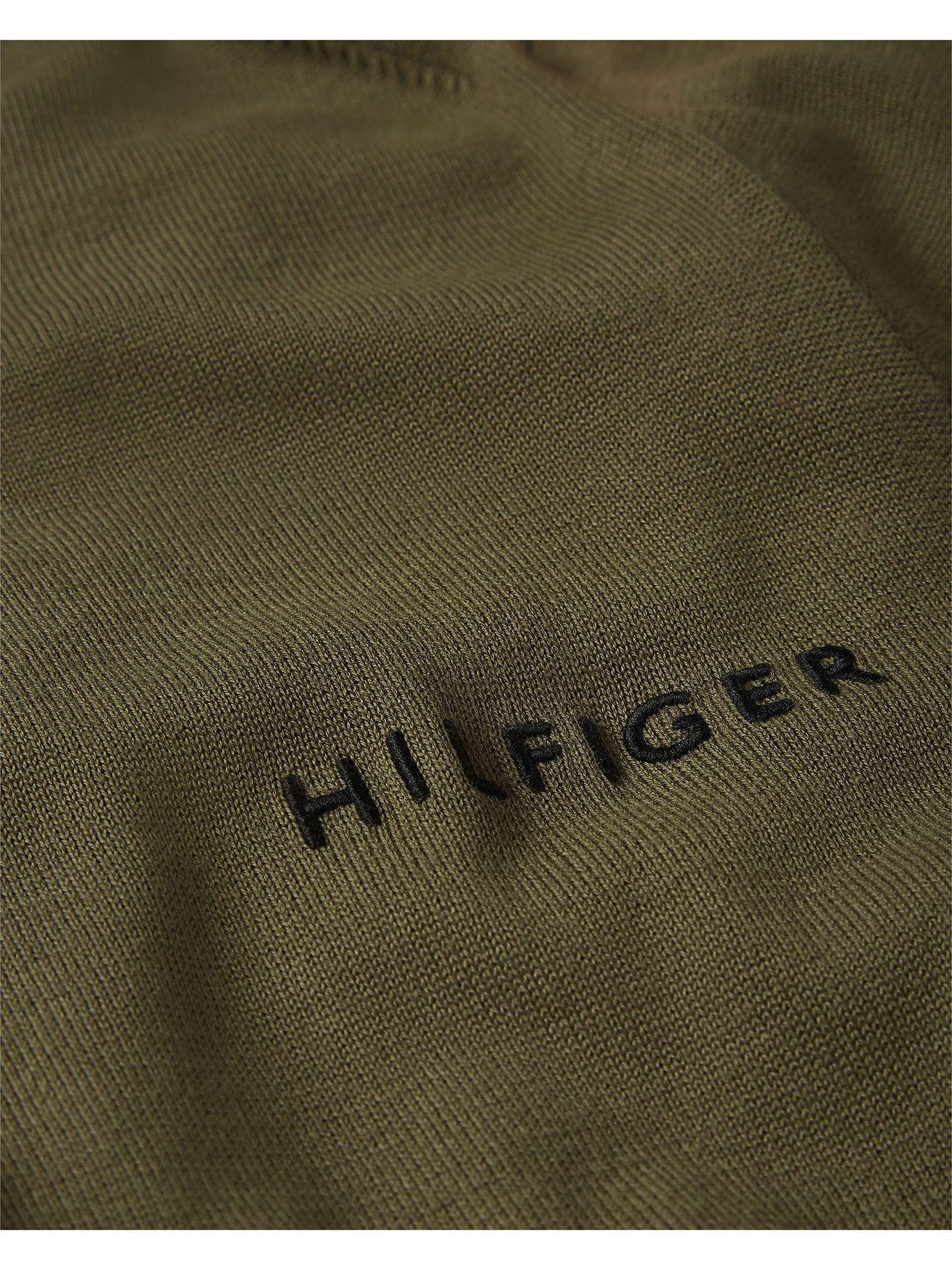 Sweater Color Block Verde Tommy Hilfiger JN2-2