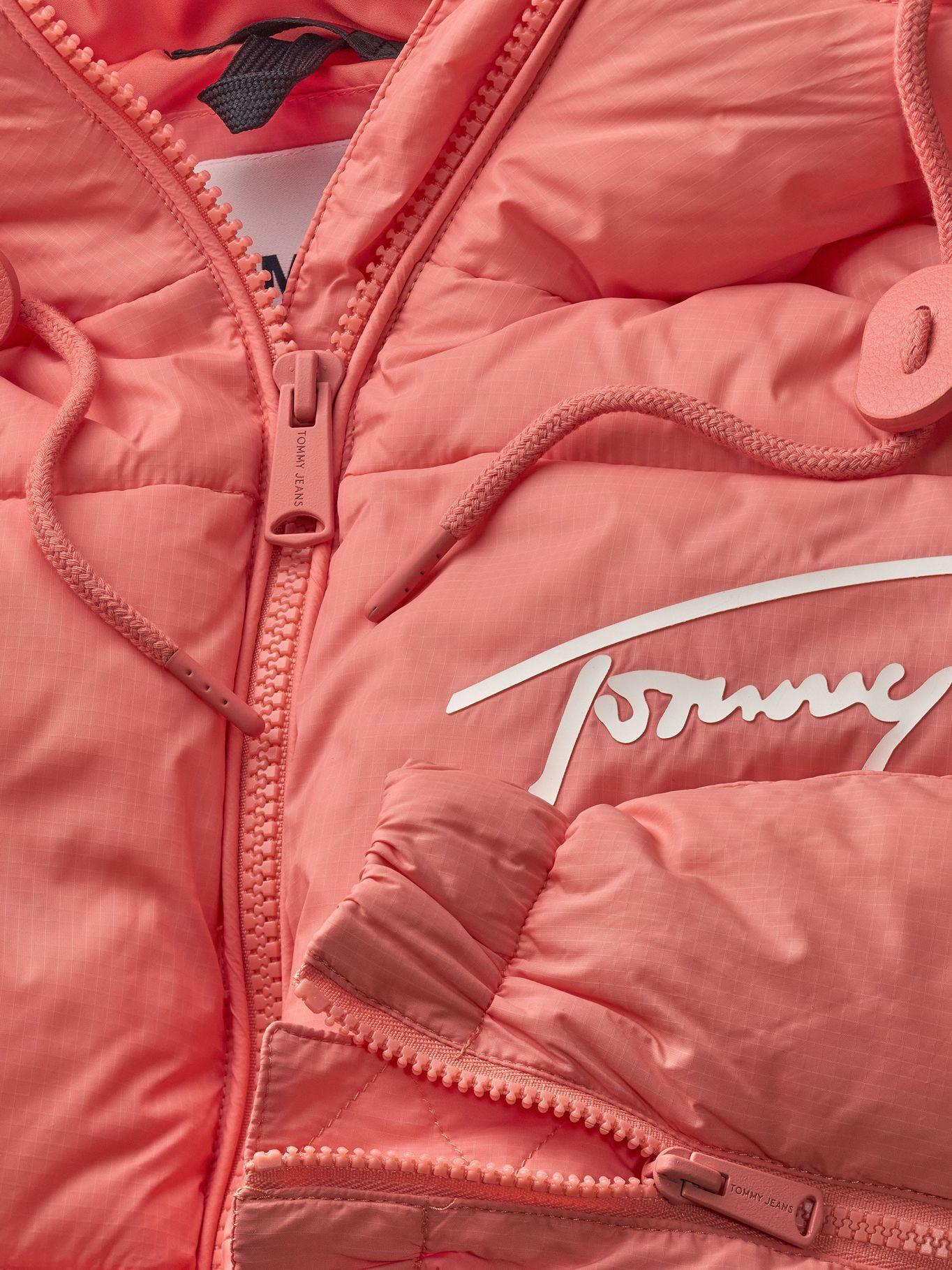 Chaqueta Cropped Signature Logo Damasco Tommy Hilfiger-2
