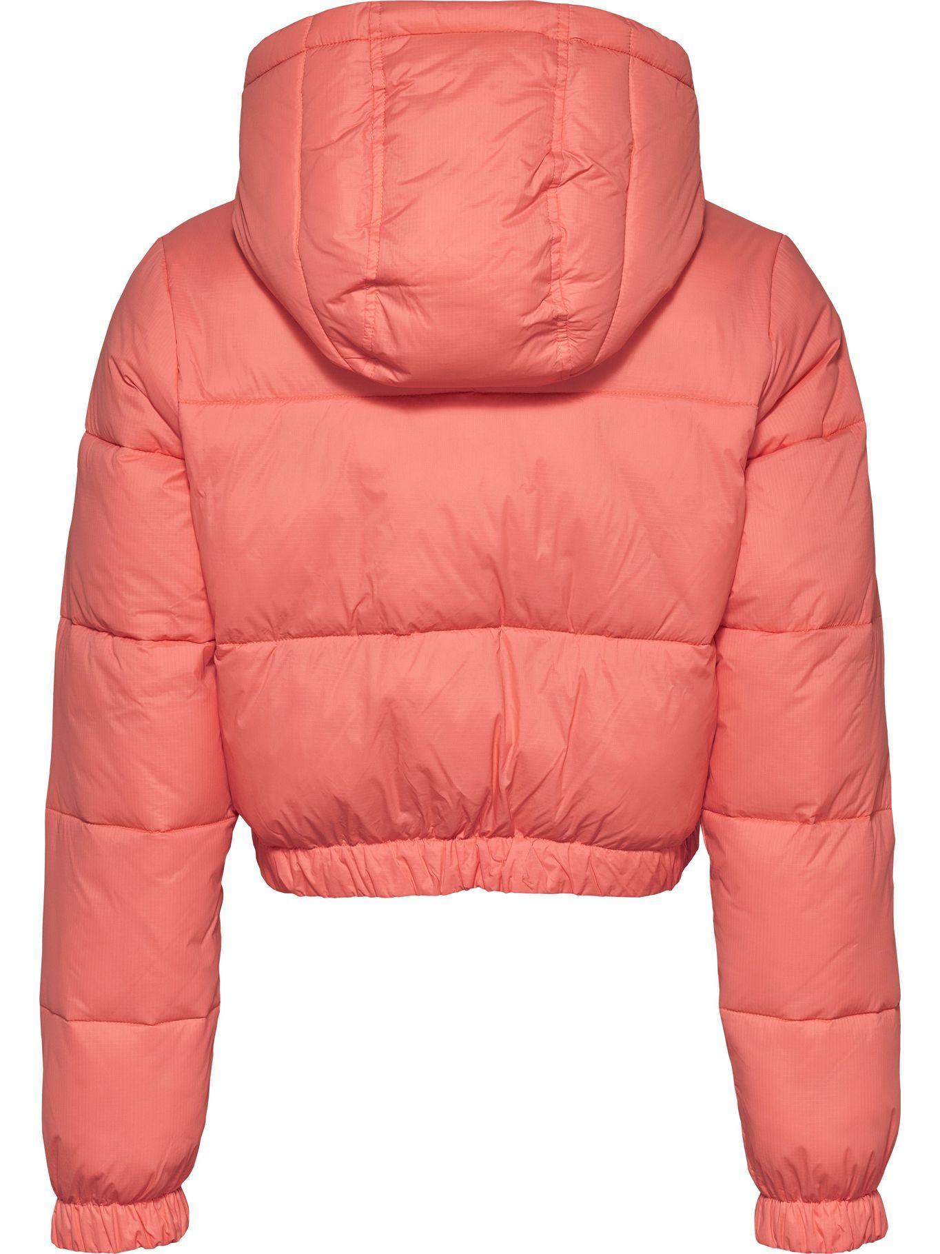 Chaqueta Cropped Signature Logo Damasco Tommy Hilfiger-1