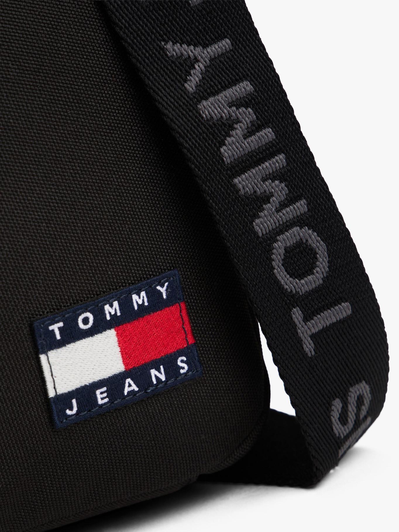 Maletín Essential Con Correa Tommy Jeans Negro-3