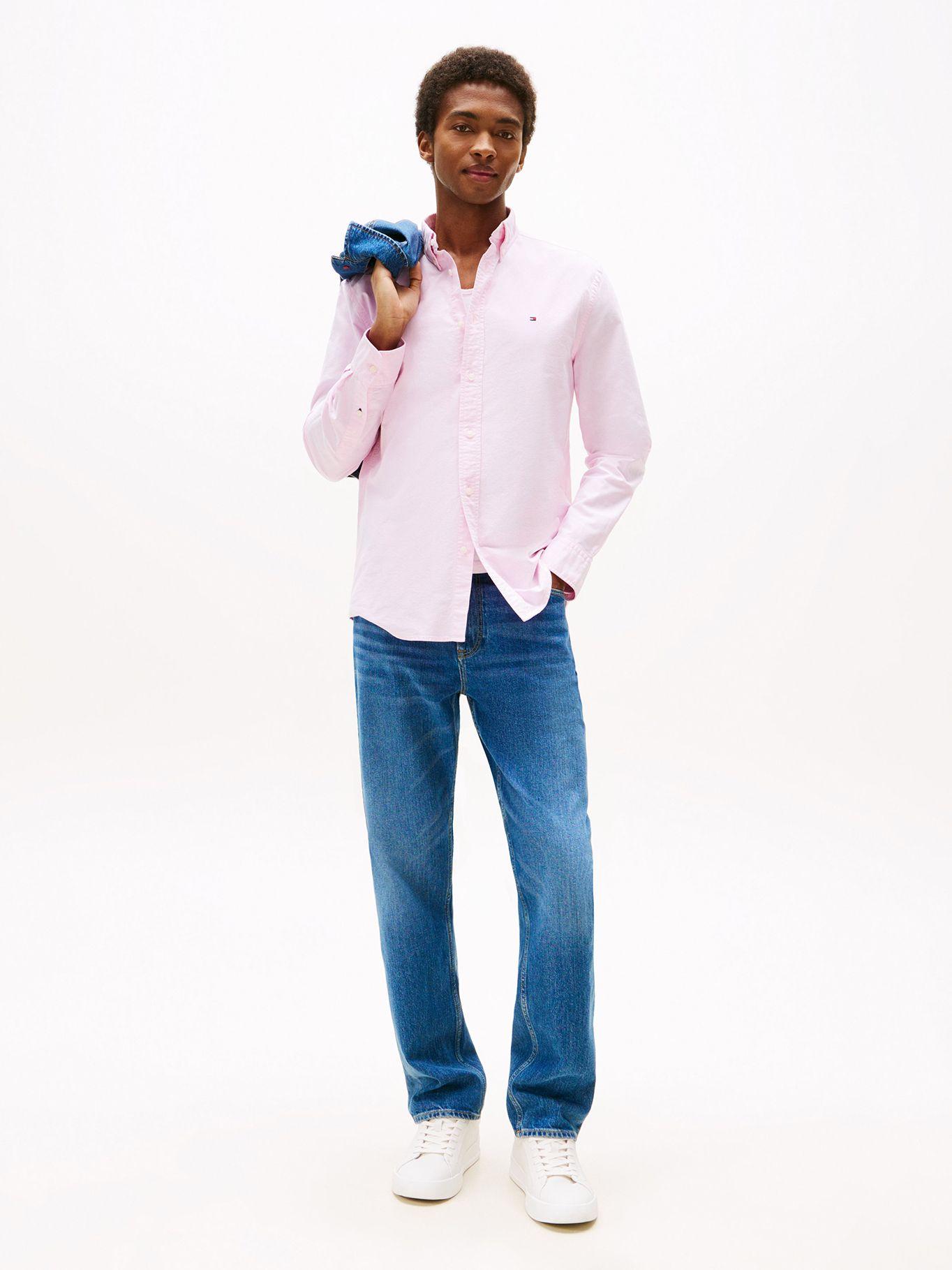 Camisa Oxford Regular Fit TOR Rosado Tommy Hilfiger-1