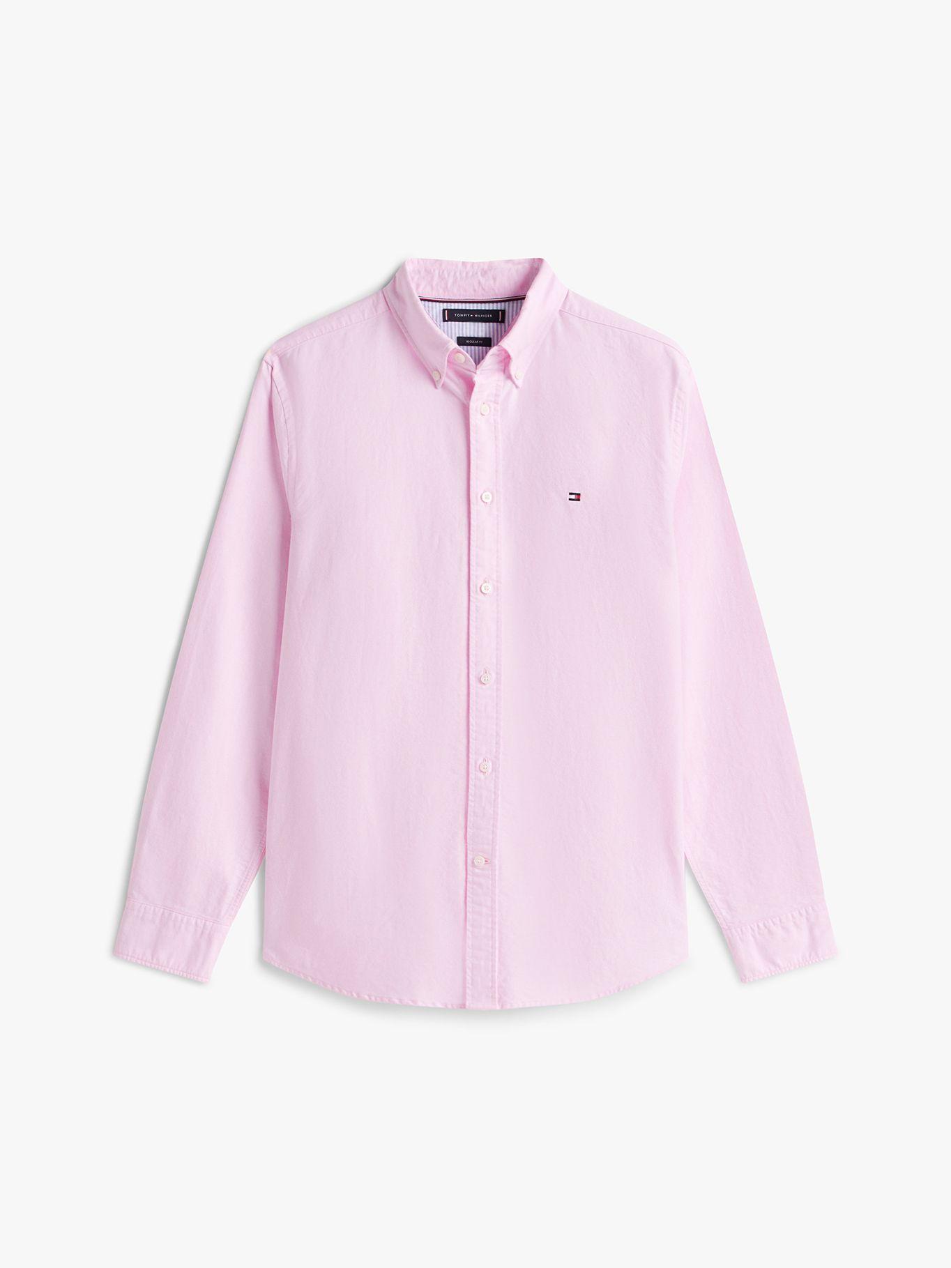 Camisa Oxford Regular Fit TOR Rosado Tommy Hilfiger-4