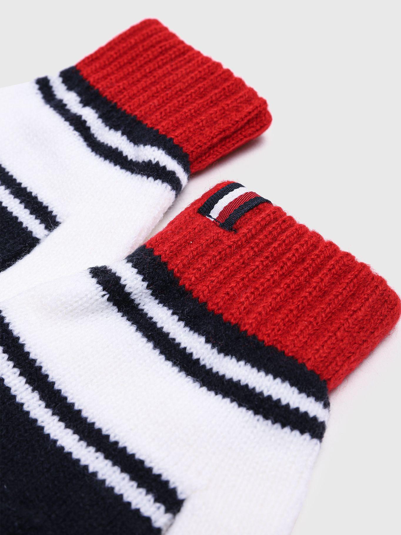 Guantes Patchwork Stripe Niño AzulTommy Hilfiger-2