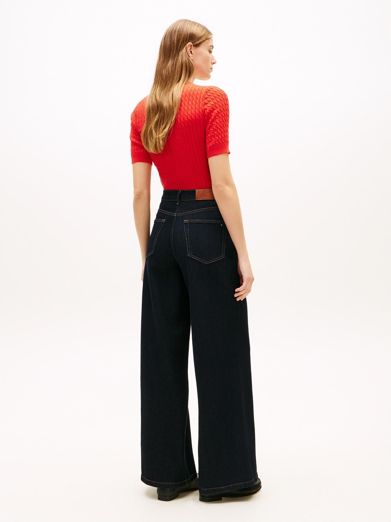 Jeans De Talle Alto Wide Leg Fit-2