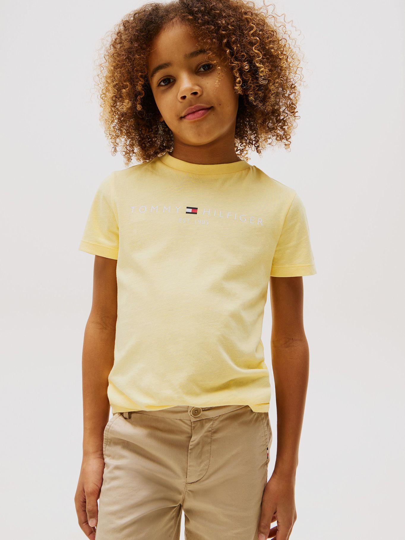 Polera Essential Cuello Redondo Amarillo Tommy Hilfiger-0