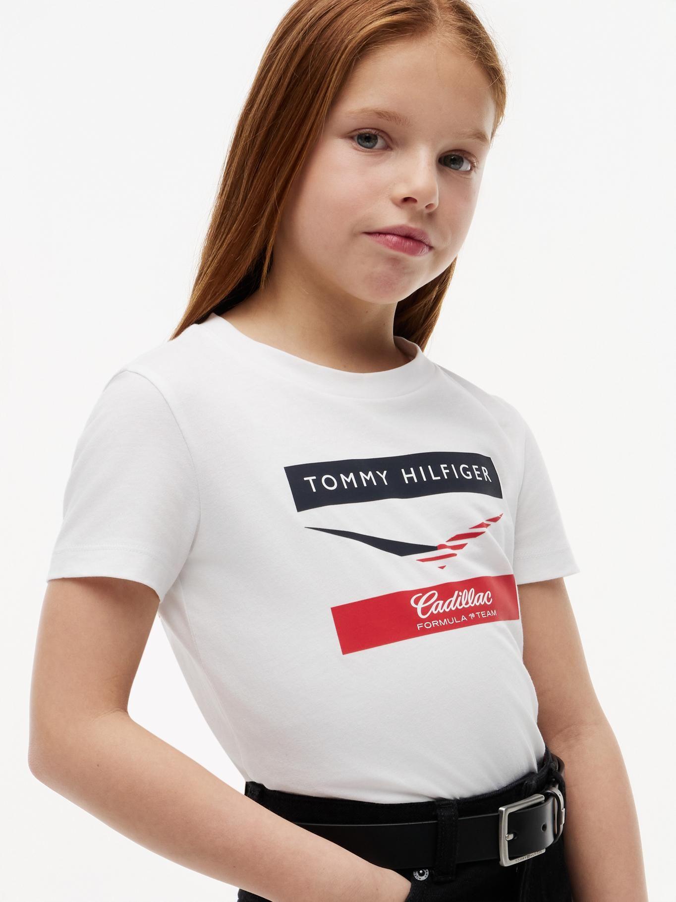 Polera Unisex TH x Cadillac F1 Blanco Tommy Hilfiger-7