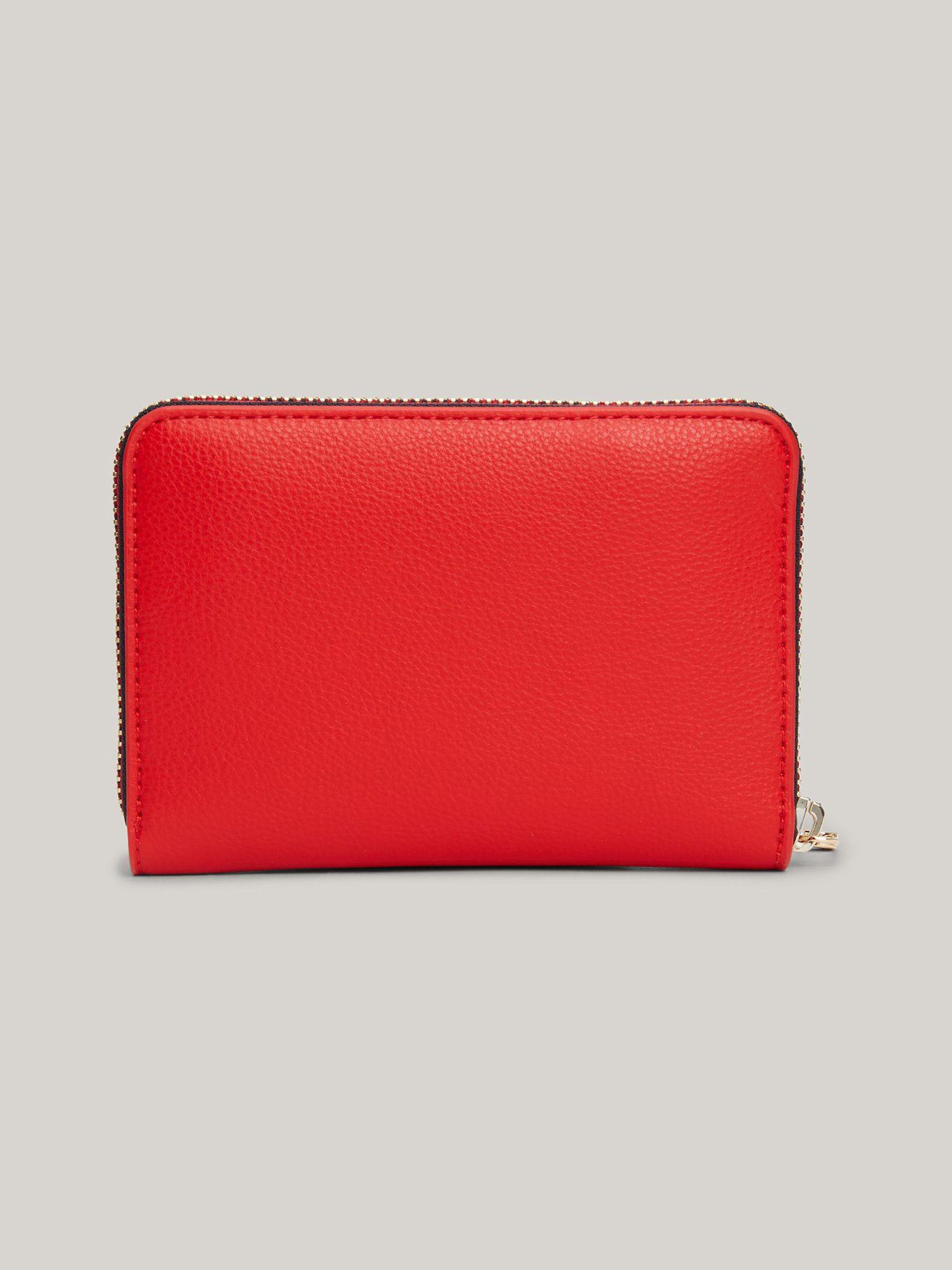 Billetera Essential Con Cierre Rojo Tommy Hilfiger-1