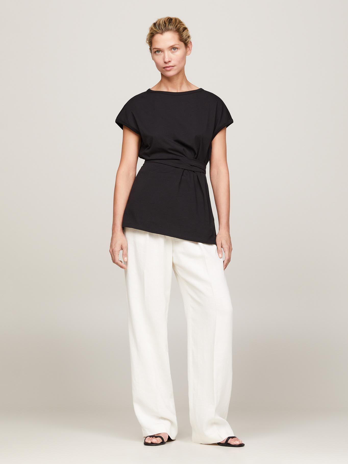 Polera Con Cierre De Lazo Negro Tommy Hilfiger-1