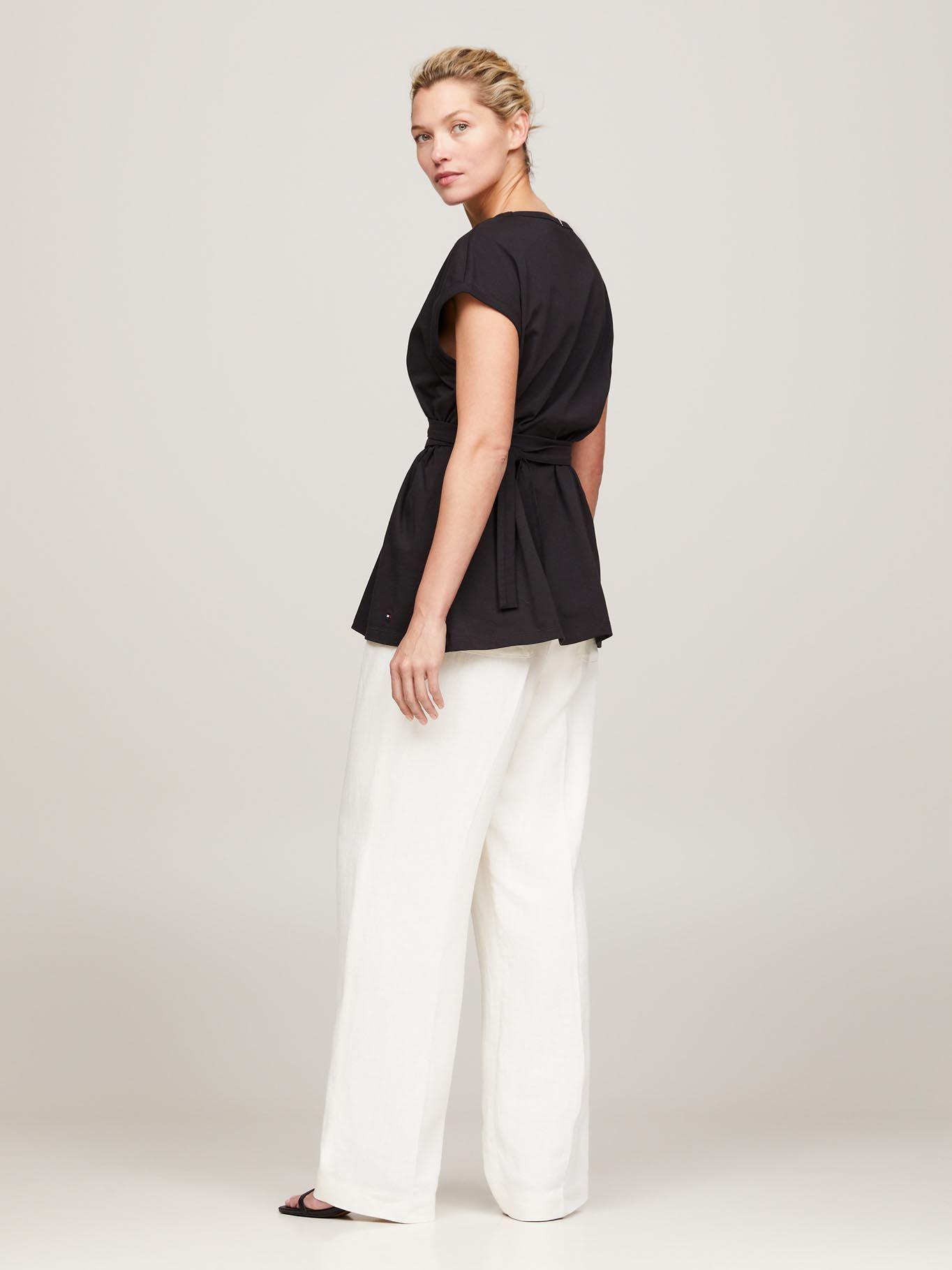 Polera Con Cierre De Lazo Negro Tommy Hilfiger-2